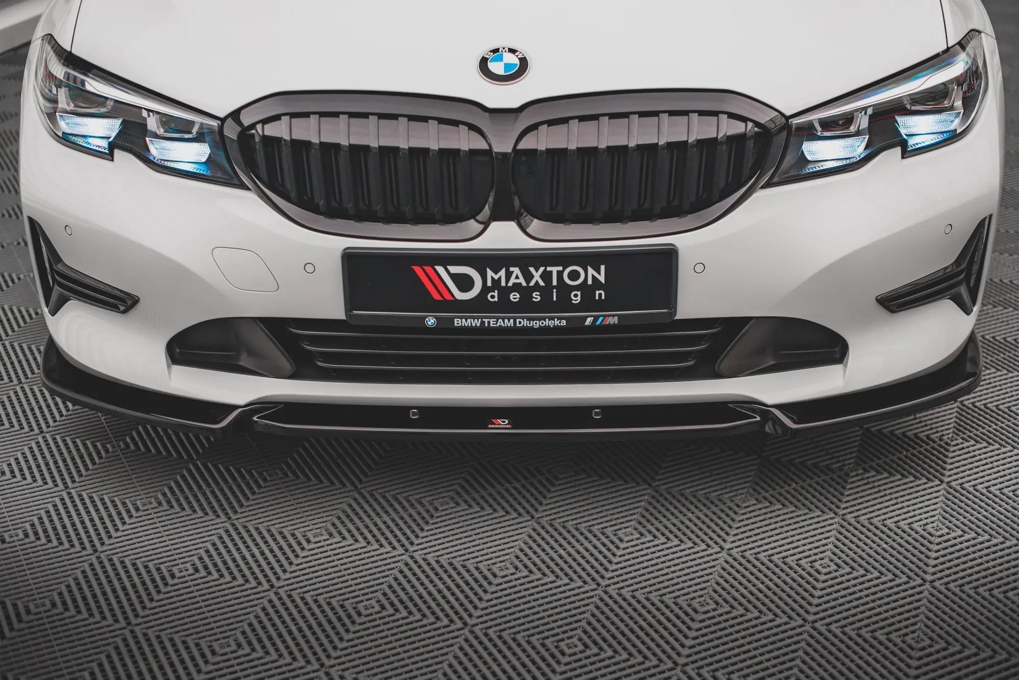 Frontspoiler BMW 3 (G20/G21) 2018 - 2022 | V.1 Glossy Black Edition
