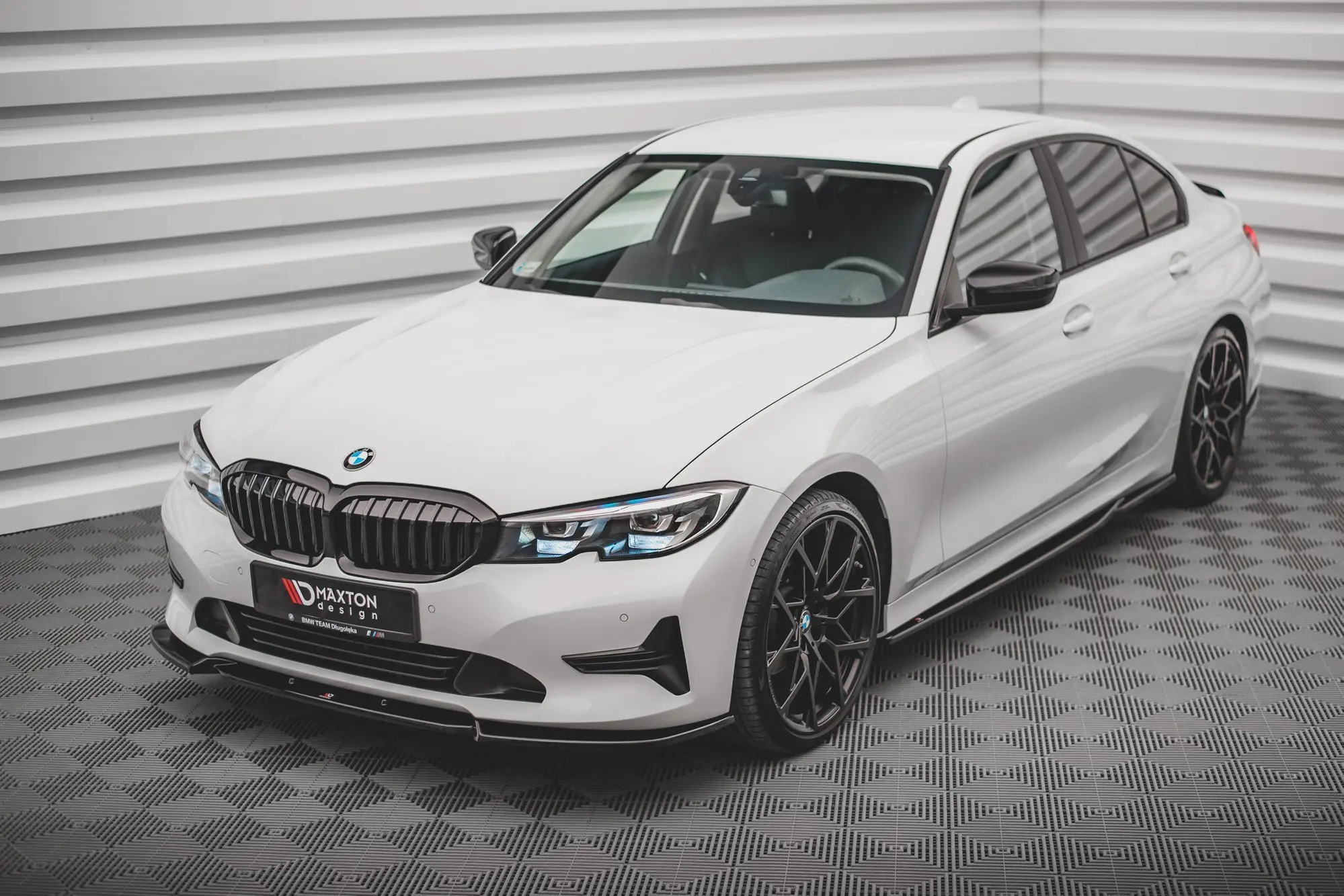 Frontspoiler BMW 3 (G20/G21) 2018 - 2022 | V.1 Glossy Black Edition – bilde 2
