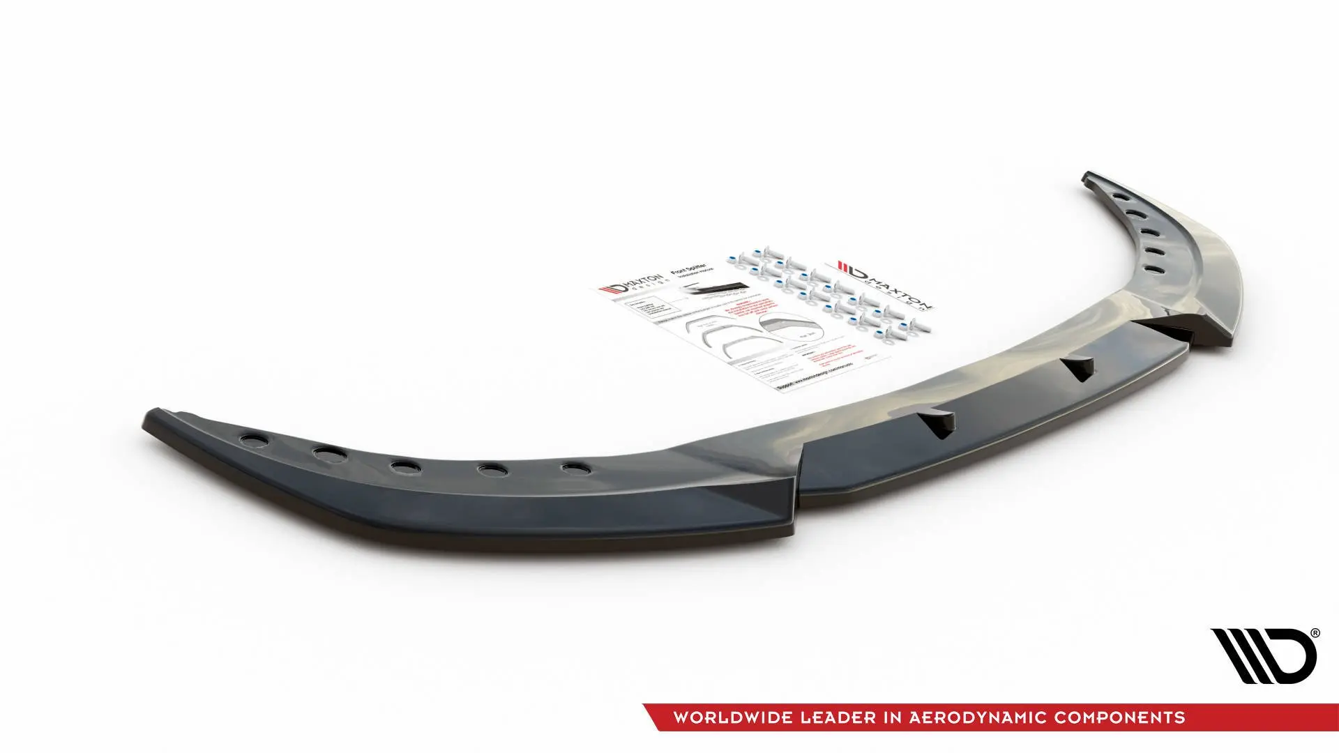 Frontspoiler BMW 3 (G20/G21) 2018 - 2022 | V.1 Glossy Black Edition – bilde 3
