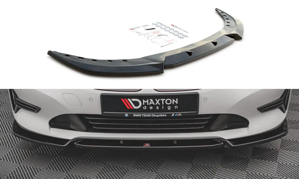 Frontspoiler BMW 3 (G20/G21) 2018 - 2022 | V.1 Glossy Black Edition – bilde 5