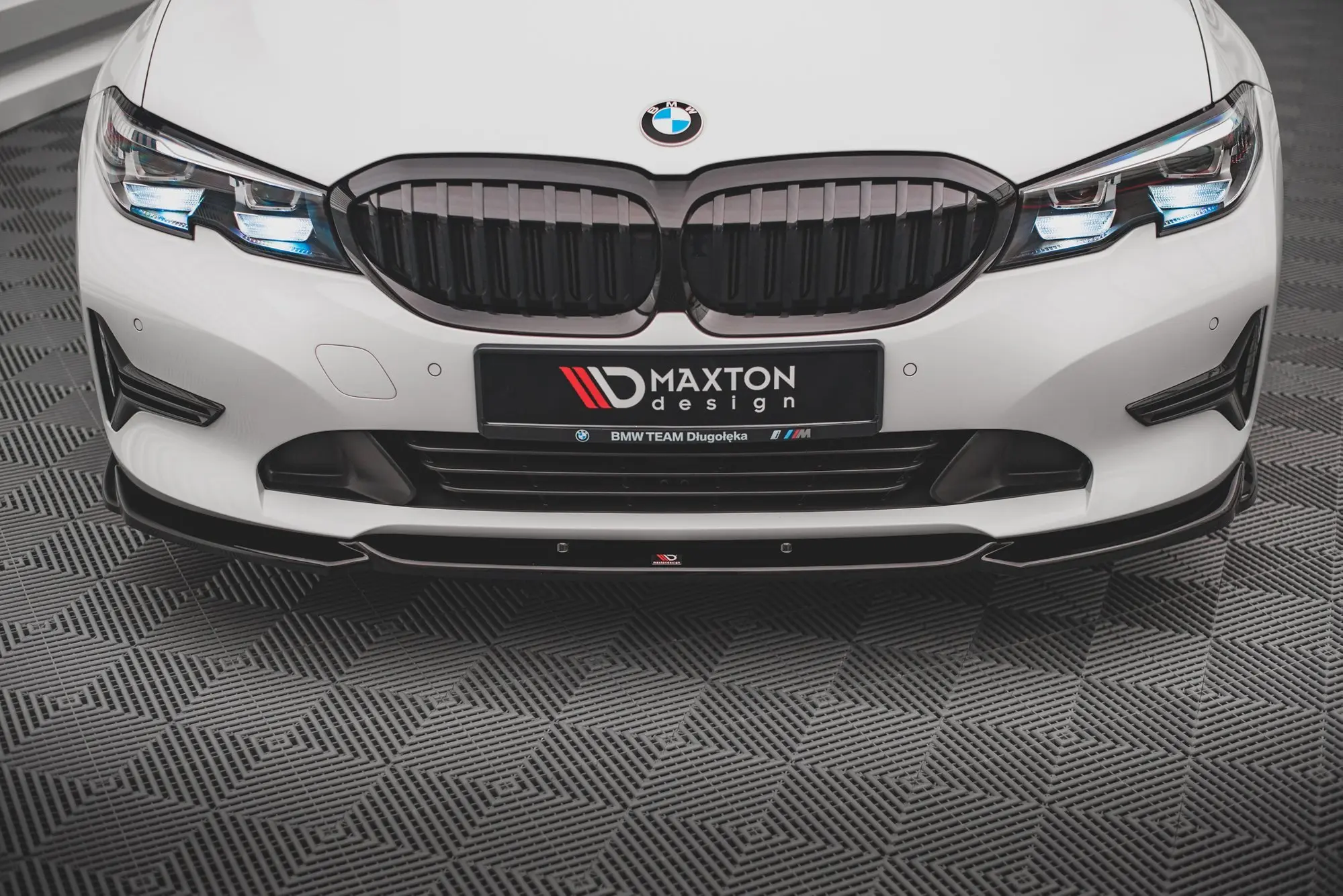 Frontspoiler BMW 3 (G20/G21) 2018 - 2022  |  V.2 Glossy Black Edition
