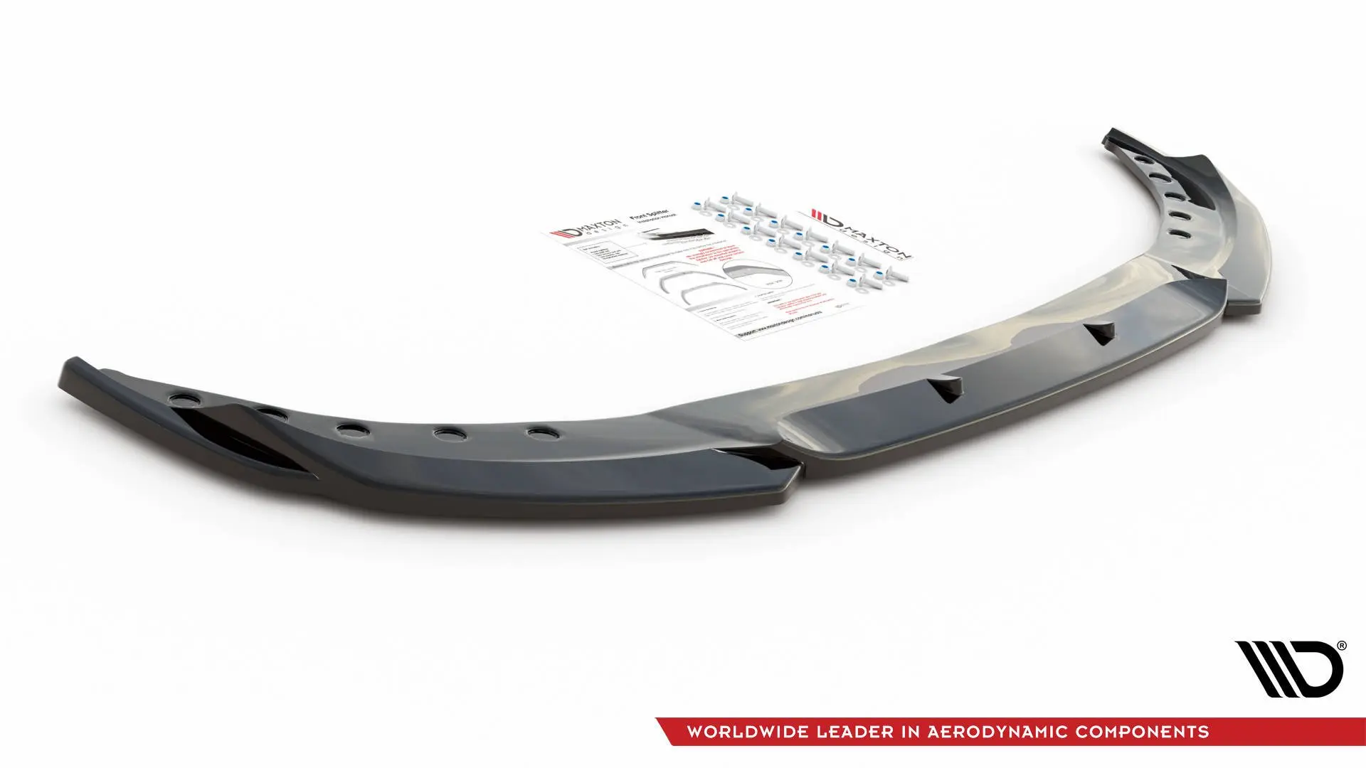 Frontspoiler BMW 3 (G20/G21) 2018 - 2022  |  V.2 Glossy Black Edition – bilde 4