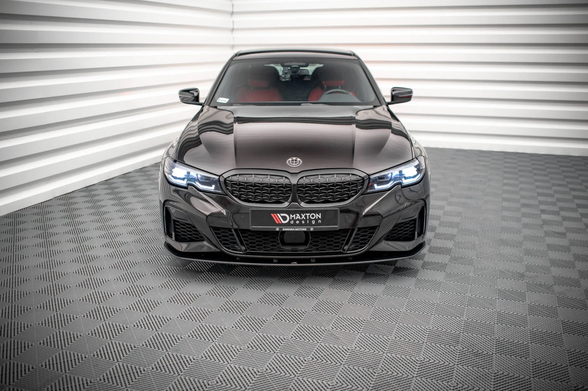 Frontspoiler BMW 3 (G20/ G21) M-pakke 2018 - 2022 | Street Pro Black Edition – bilde 2