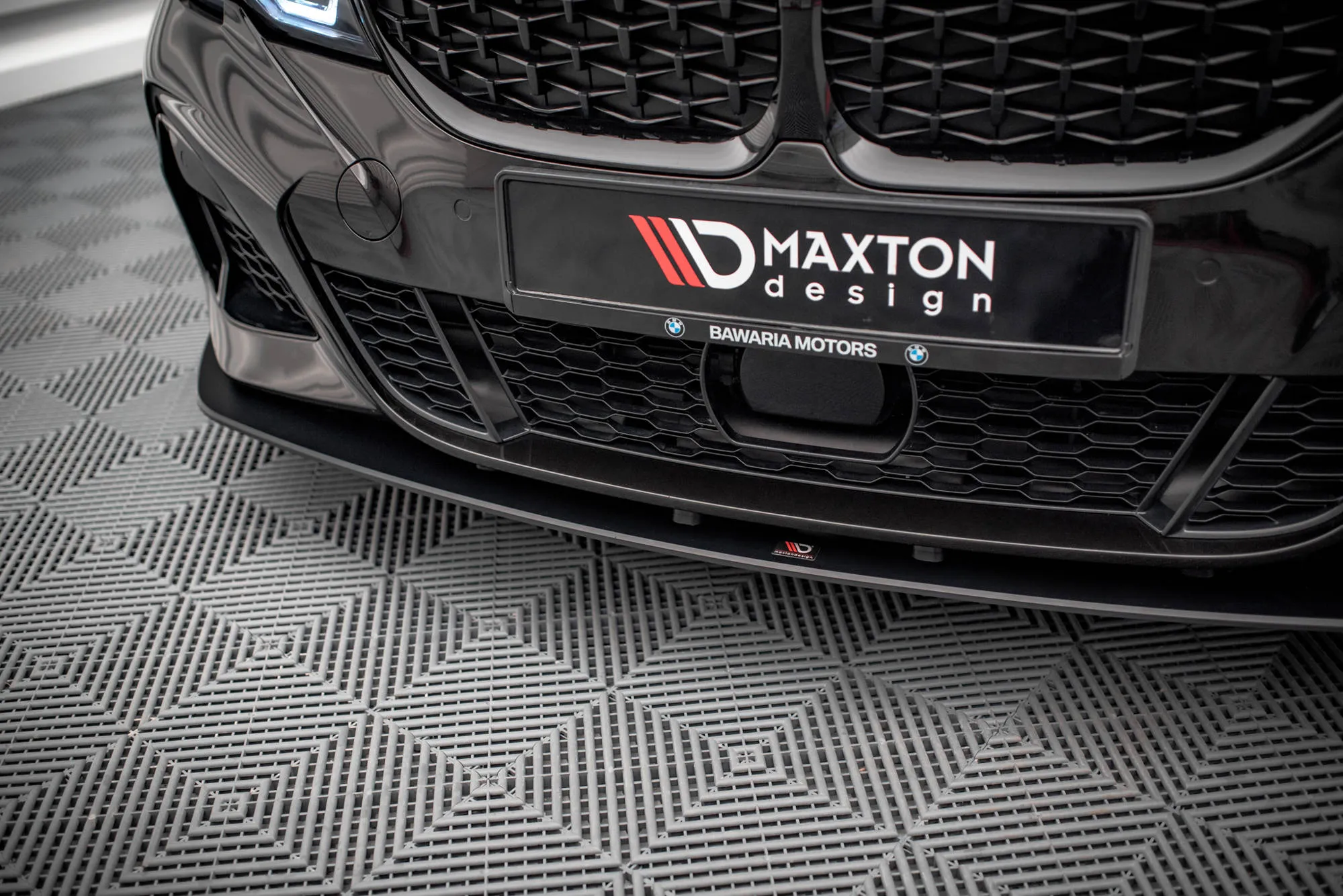Frontspoiler BMW 3 (G20/ G21) M-pakke 2018 - 2022 | Street Pro Black Edition – bilde 5
