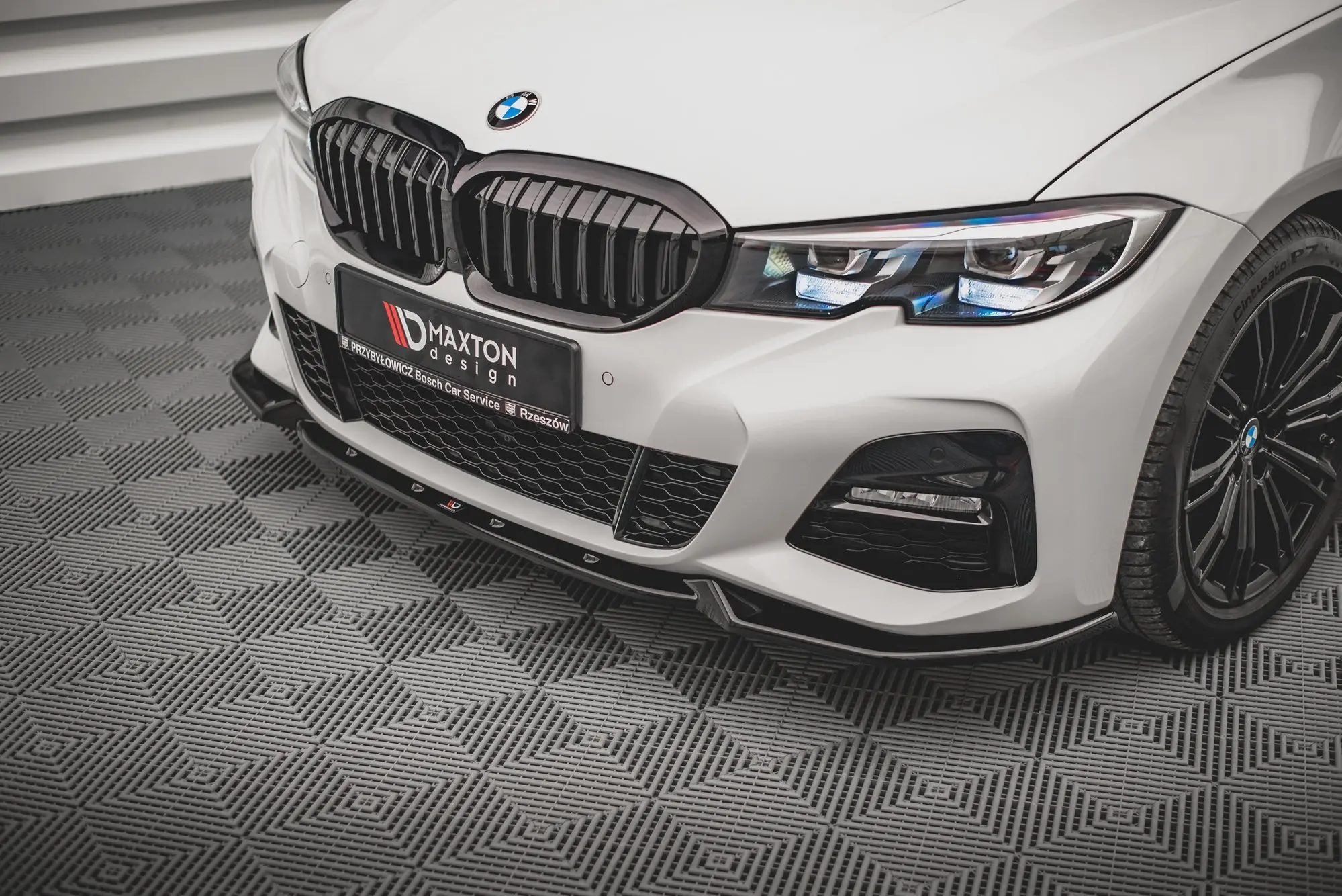 Frontspoiler BMW 3 (G20/ G21) M-Pakke 2018 - 2022  |  V.4 Glossy Black Edition