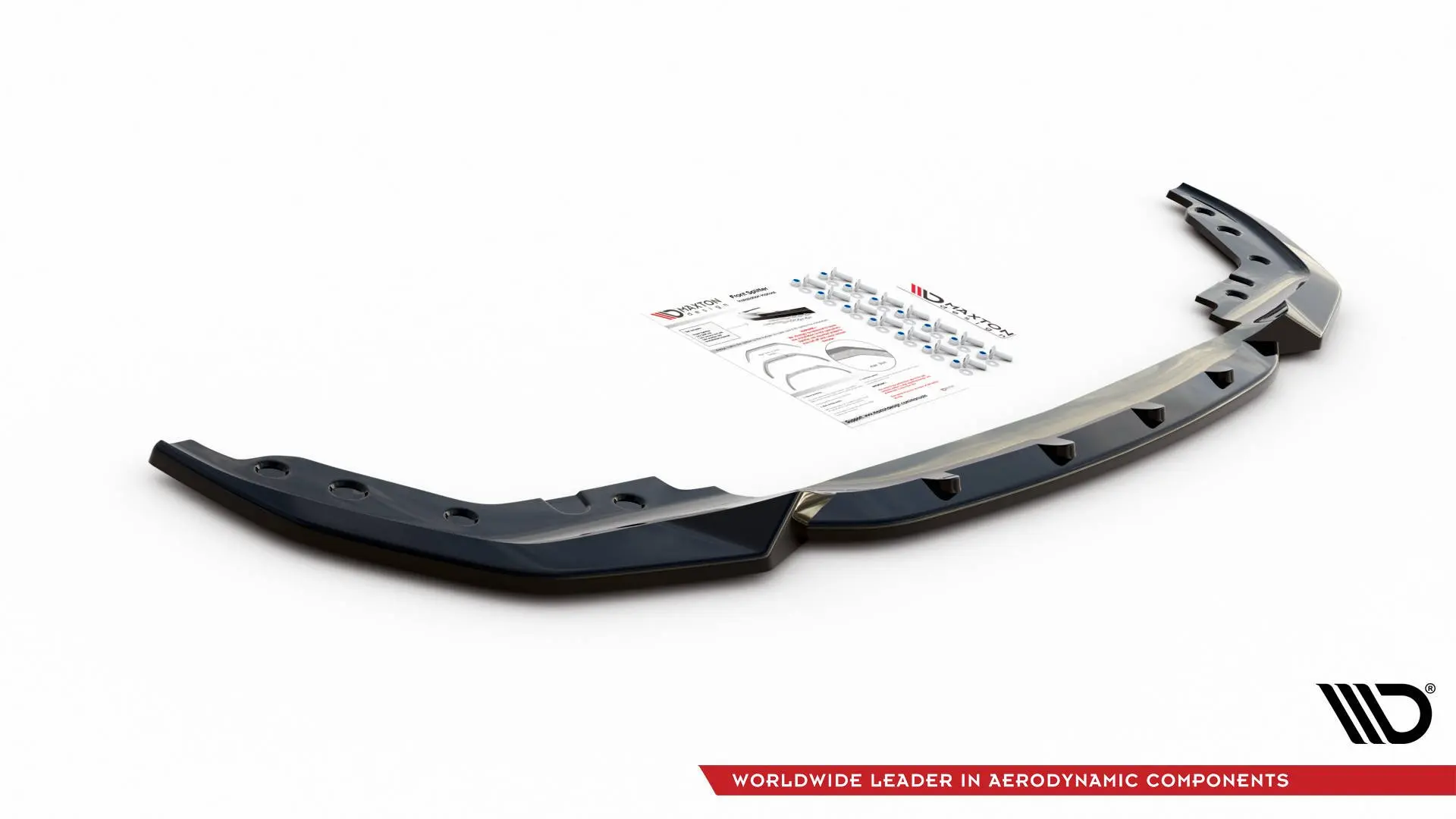 Frontspoiler BMW 3 (G20/ G21) M-Pakke 2018 - 2022  |  V.4 Glossy Black Edition – bilde 4