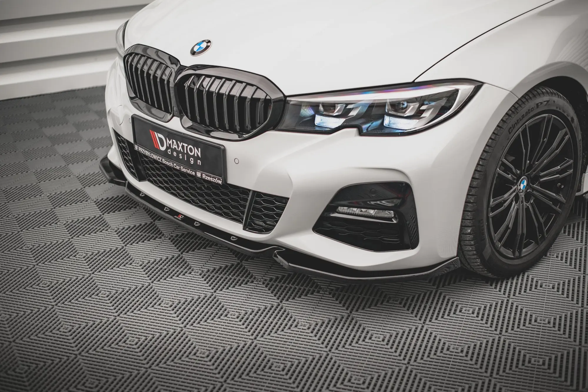 Frontspoiler BMW 3 (G20/ G21) M-Pakke 2018 - 2022  |  V.5 Glossy Black Edition