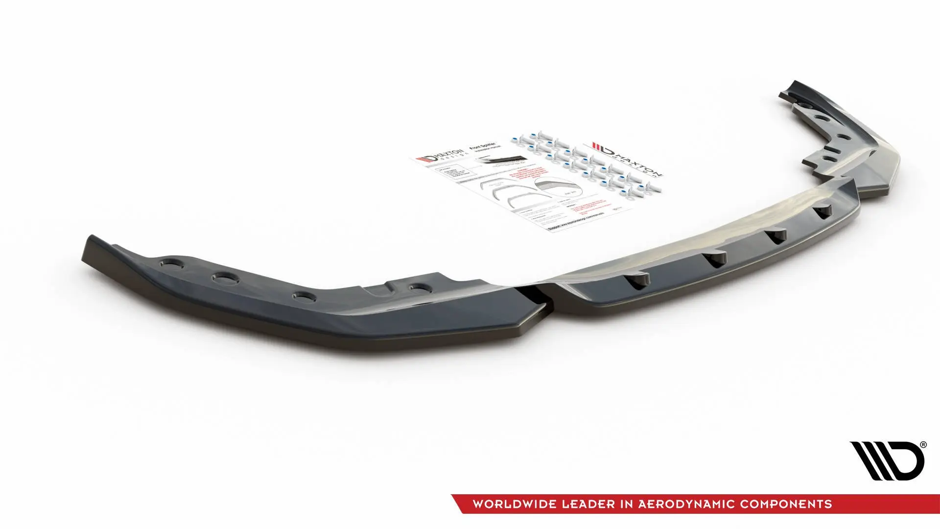 Frontspoiler BMW 3 (G20/ G21) M-Pakke 2018 - 2022  |  V.5 Glossy Black Edition – bilde 4