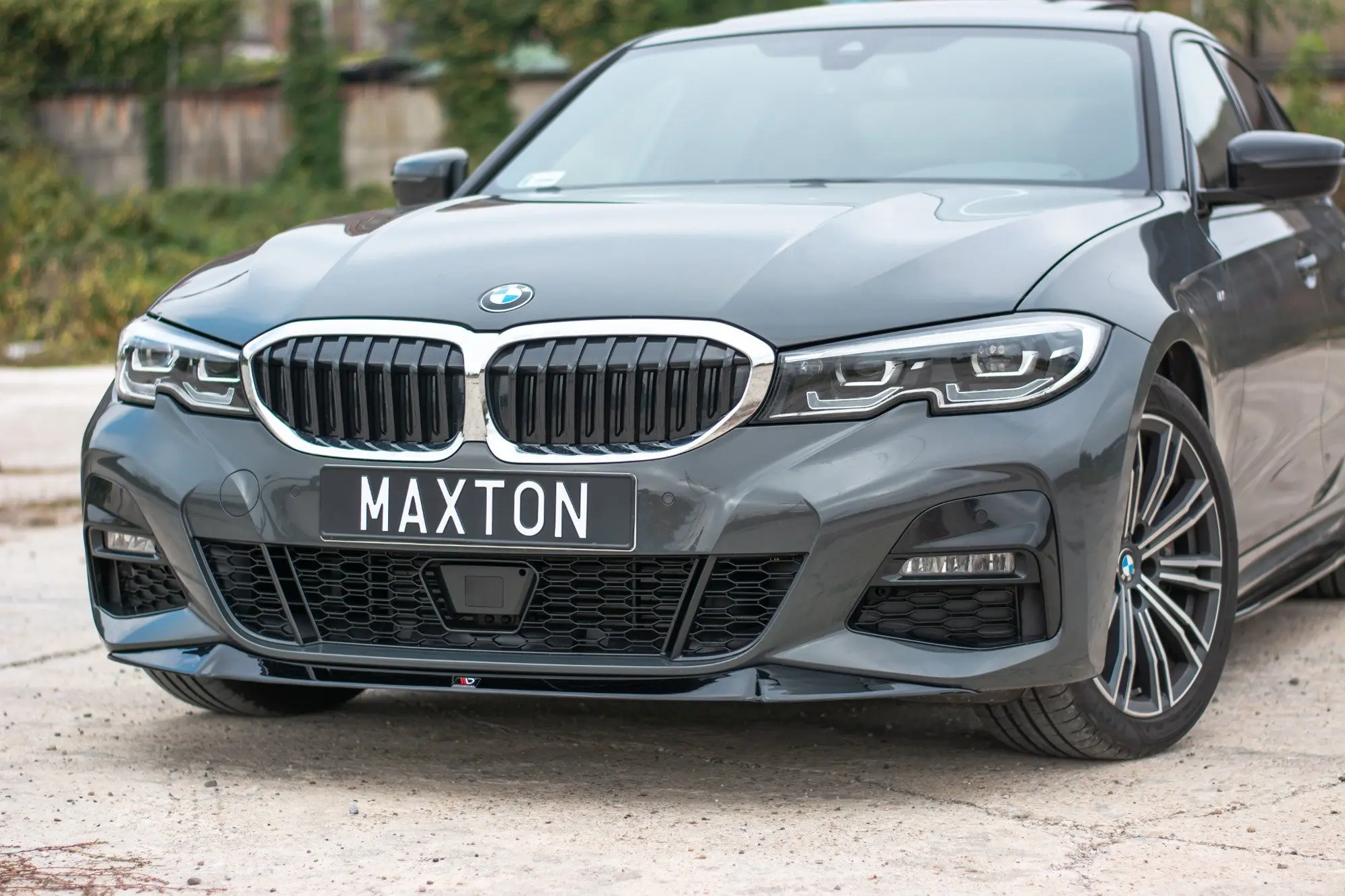Frontspoiler BMW 3 (G20 / G21) M-Pakke 2019 - 2022 | V.1 Glossy Black Edition – bilde 3