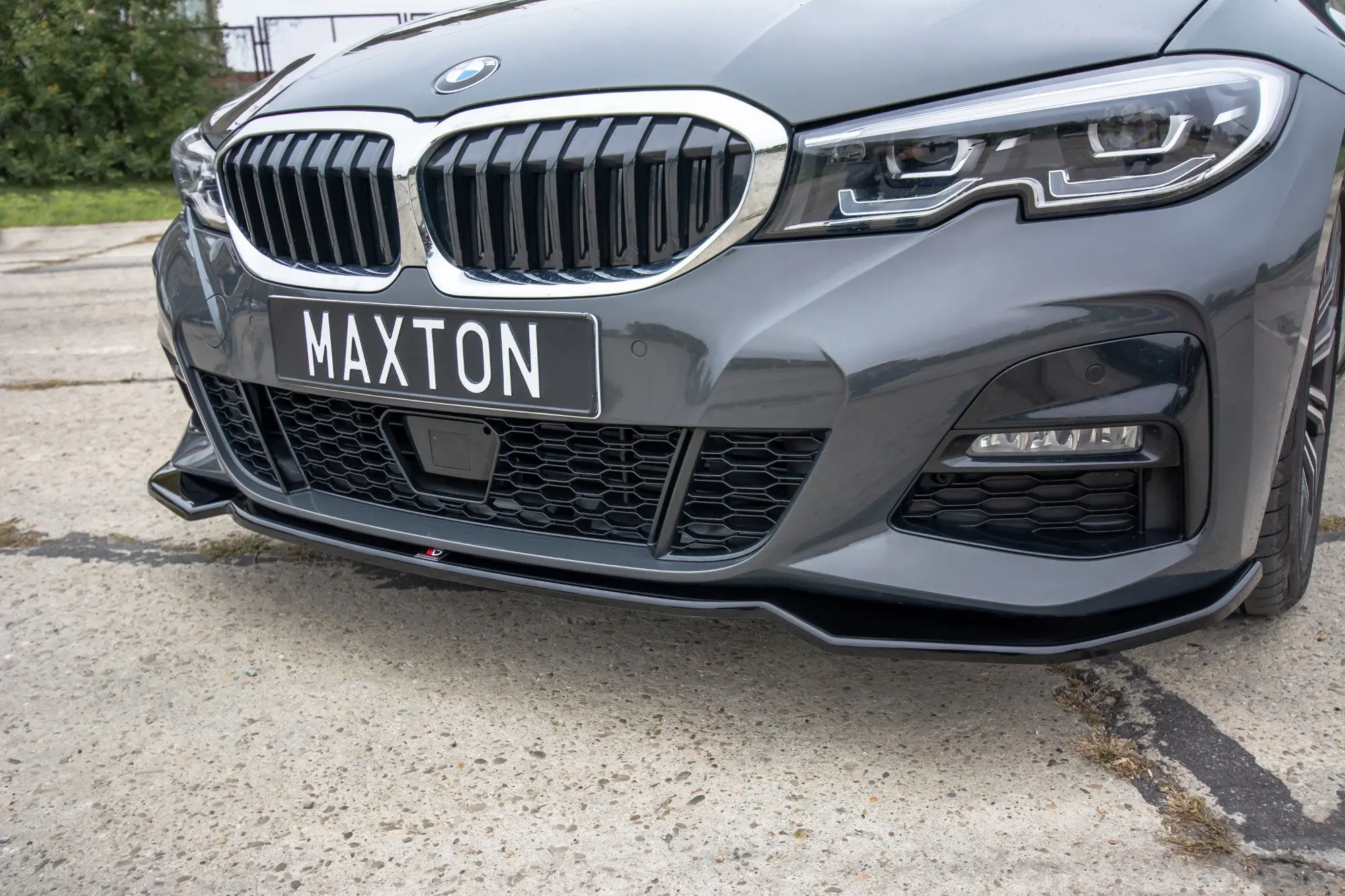 Frontspoiler BMW 3 (G20/ G21) M-Pakke 2019 - 2022  |  V.2 Glossy Black Edition