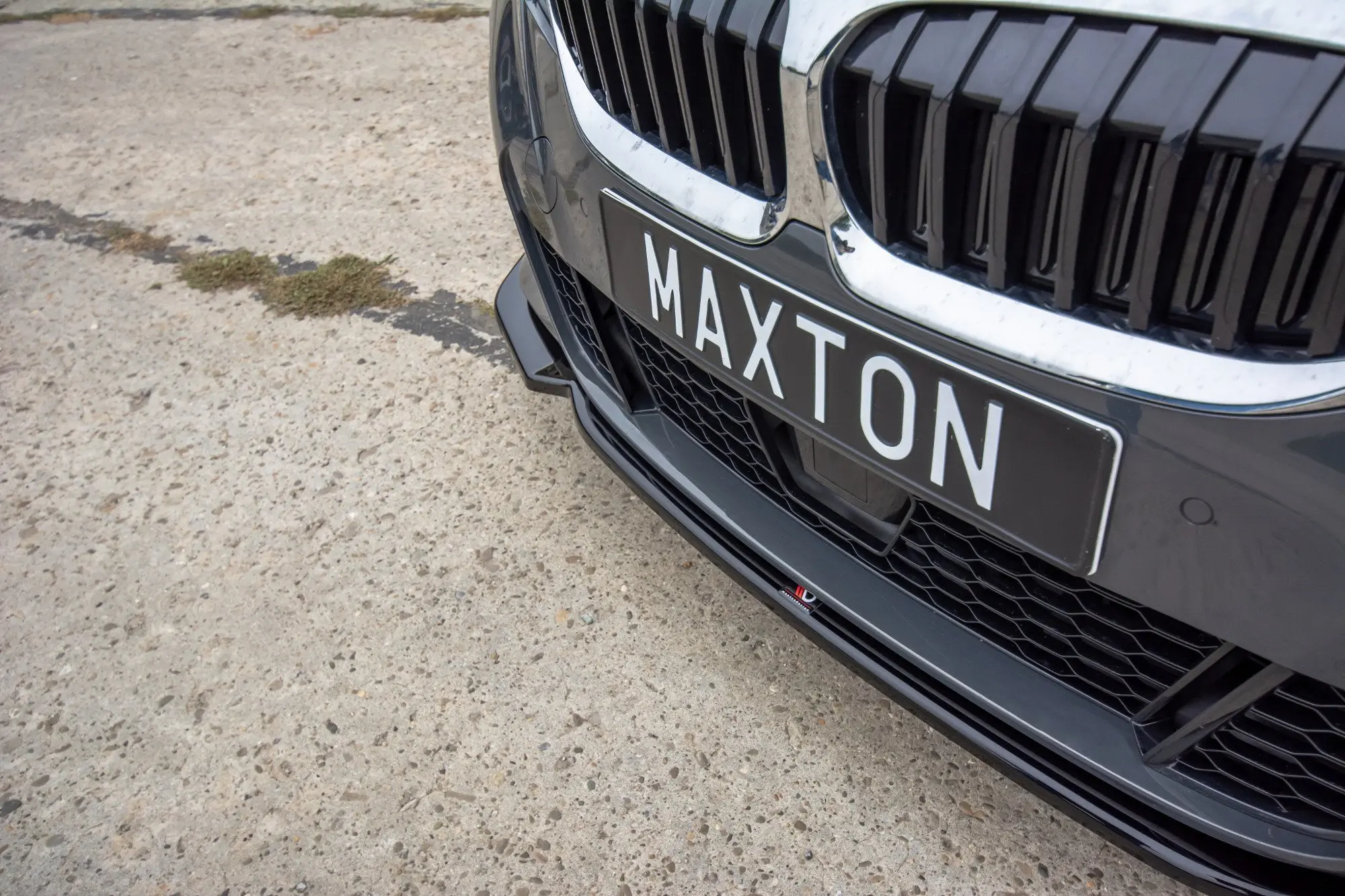 Frontspoiler BMW 3 (G20/ G21) M-Pakke 2019 - 2022  |  V.2 Glossy Black Edition – bilde 4