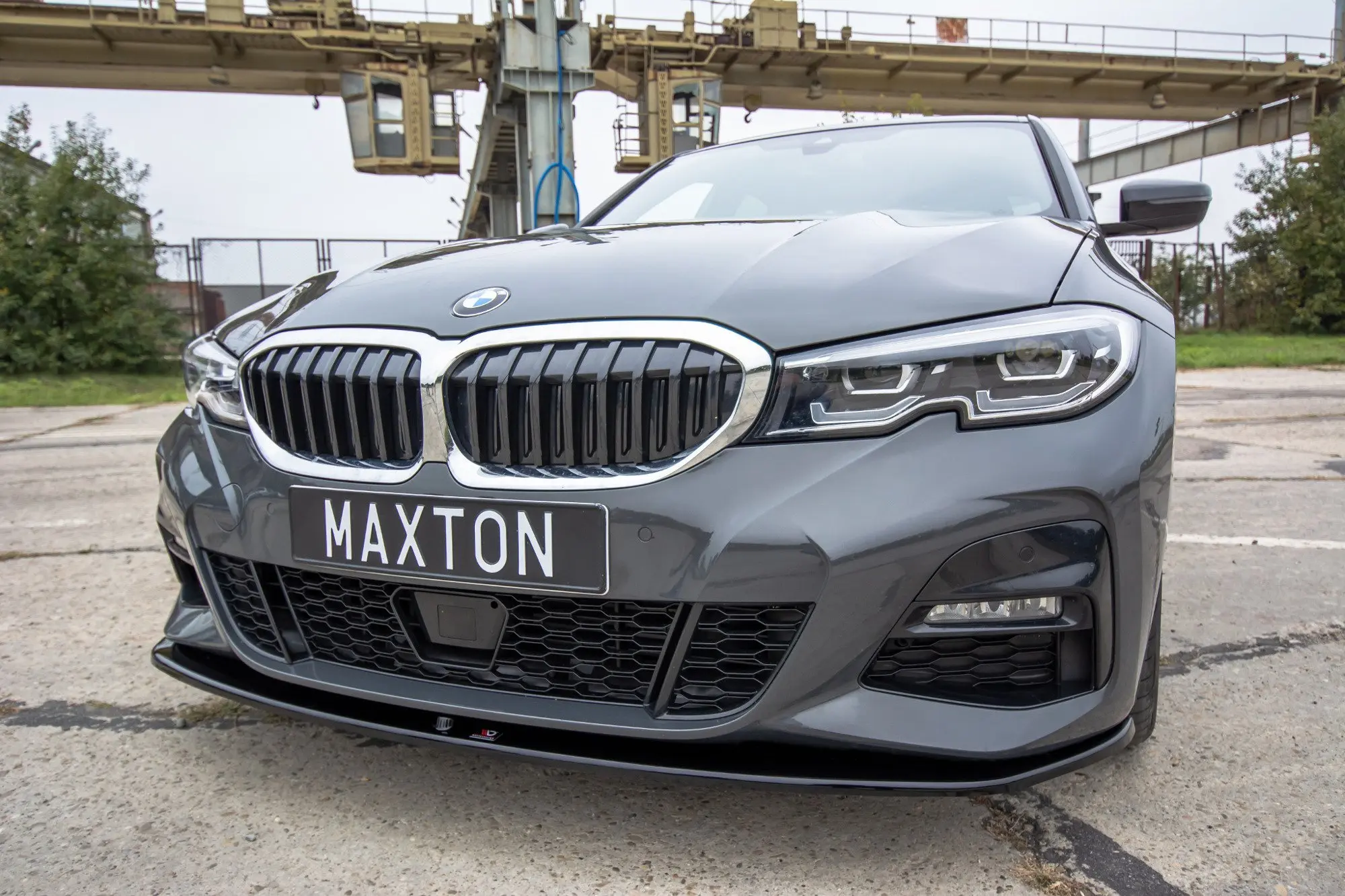 Frontspoiler BMW 3 (G20/ G21) M-Pakke 2019 - 2022  |  V.3 Glossy Black Edition