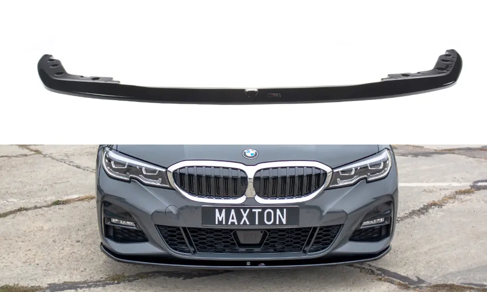 Frontspoiler BMW 3 (G20/ G21) M-Pakke 2019 - 2022  |  V.3 Glossy Black Edition – bilde 2