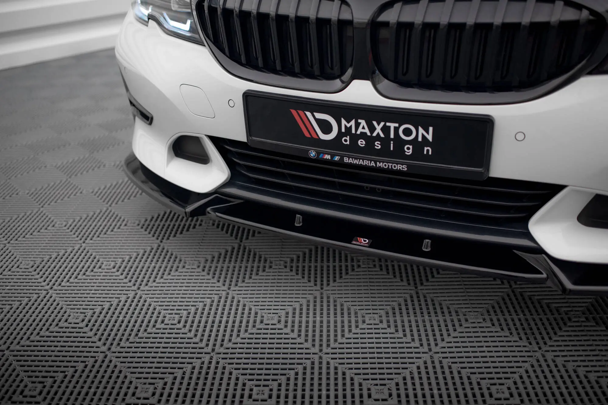Frontspoiler BMW 3 (G20 / G21) Sport Line 2018 - 2022 | V.1 Glossy Black Edition