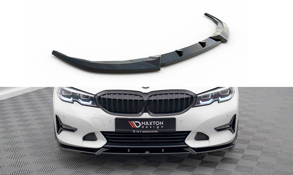 Frontspoiler BMW 3 (G20 / G21) Sport Line 2018 - 2022 | V.1 Glossy Black Edition – bilde 2