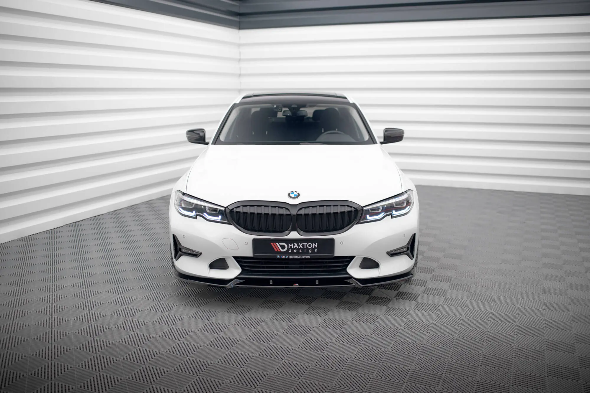Frontspoiler BMW 3 (G20 / G21) Sport Line 2018 - 2022 | V.1 Glossy Black Edition – bilde 4