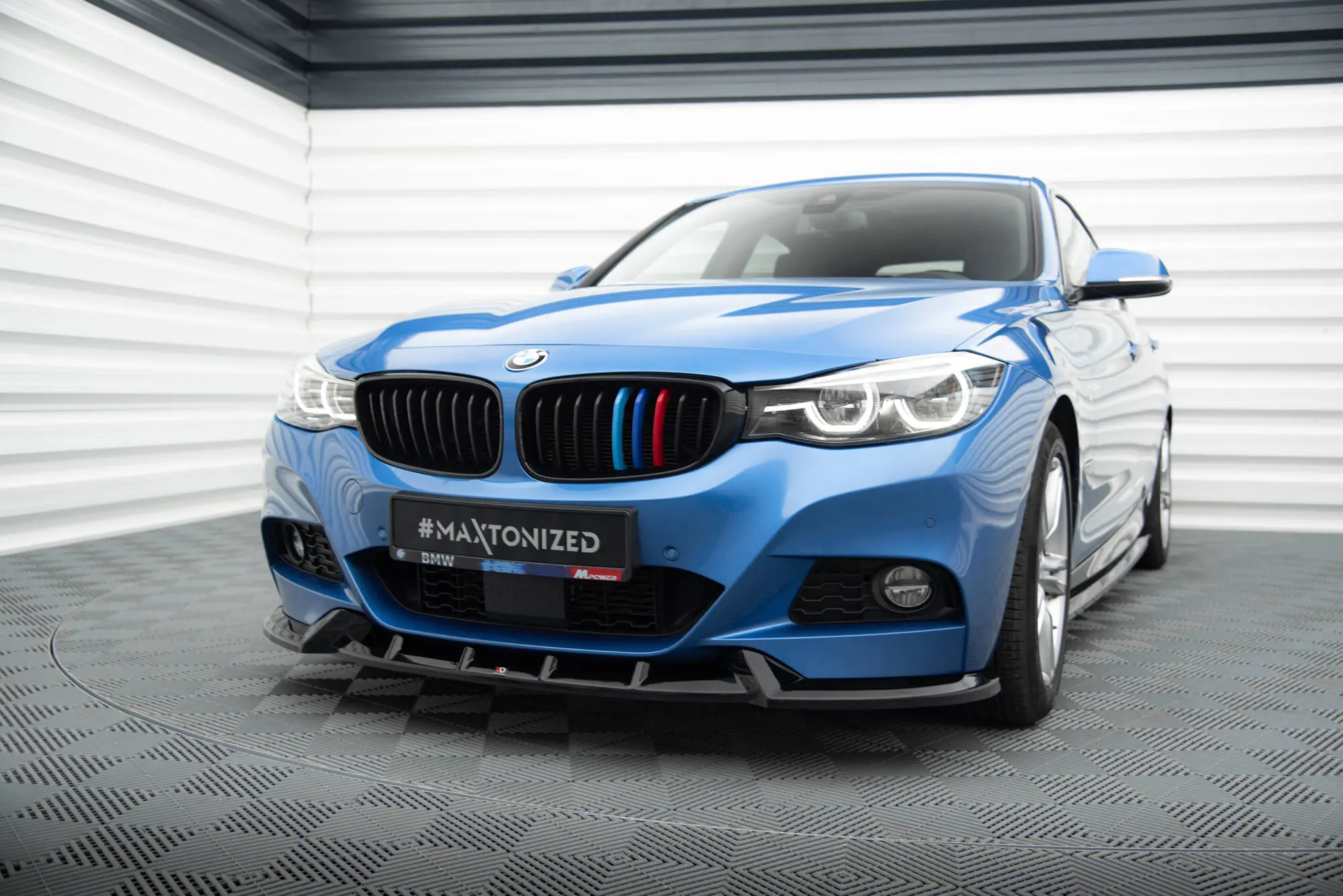 Frontspoiler BMW 3 GT (F34) M-Pakke 2013 - 2016 | V.1 Glossy Black Edition