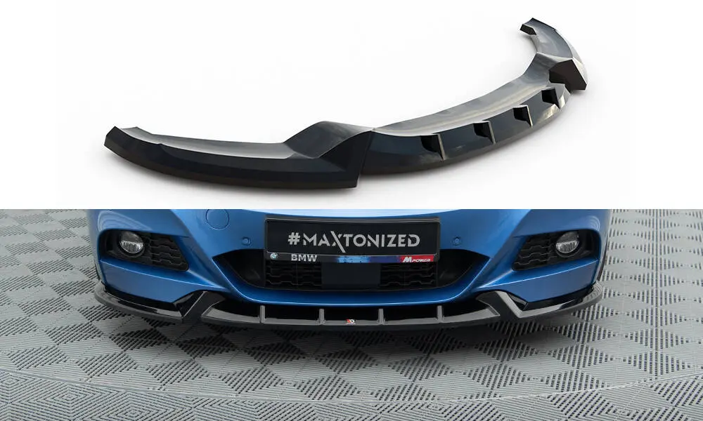 Frontspoiler BMW 3 GT (F34) M-Pakke 2013 - 2016 | V.1 Glossy Black Edition – bilde 2