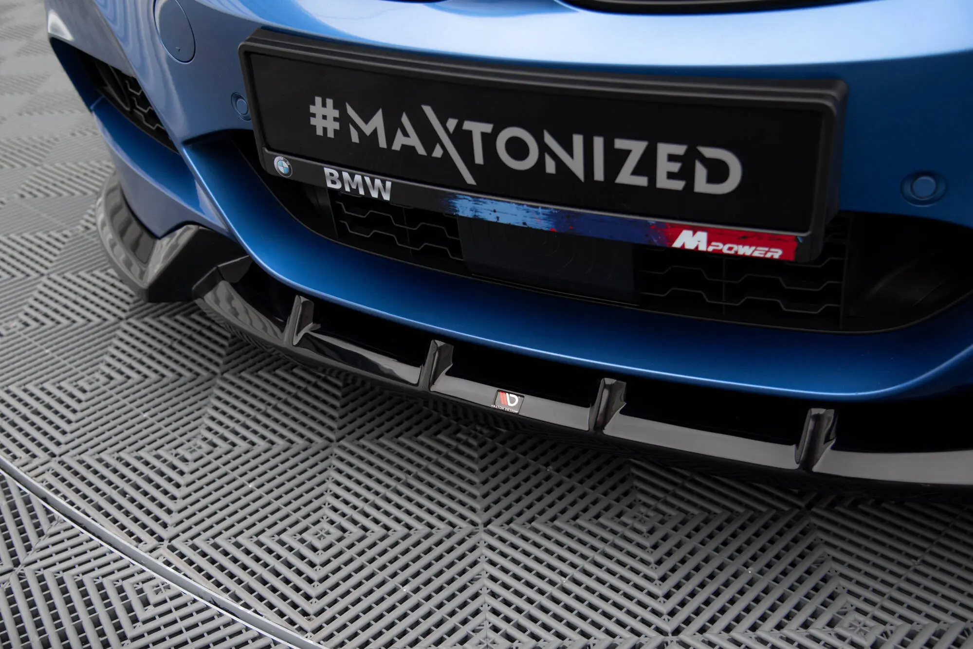 Frontspoiler BMW 3 GT (F34) M-Pakke 2013 - 2016 | V.1 Glossy Black Edition – bilde 4