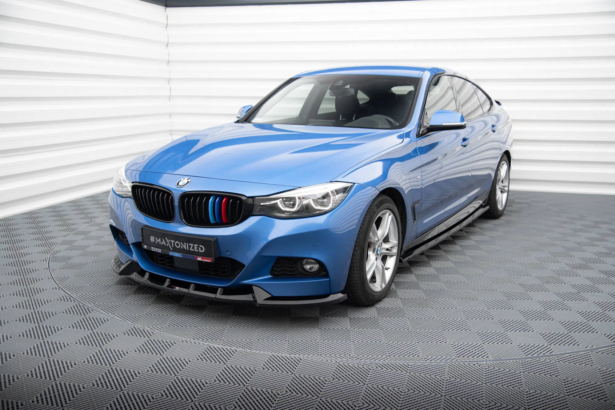 Frontspoiler BMW 3 GT (F34) M-Pakke 2013 - 2016 | V.1 Glossy Black Edition – bilde 5