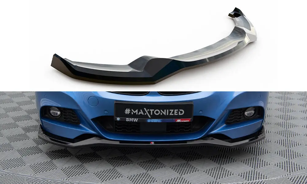 Frontspoiler BMW 3 GT (F34) M-Pakke 2013 - 2016 | V.2 Glossy Black Edition – bilde 3