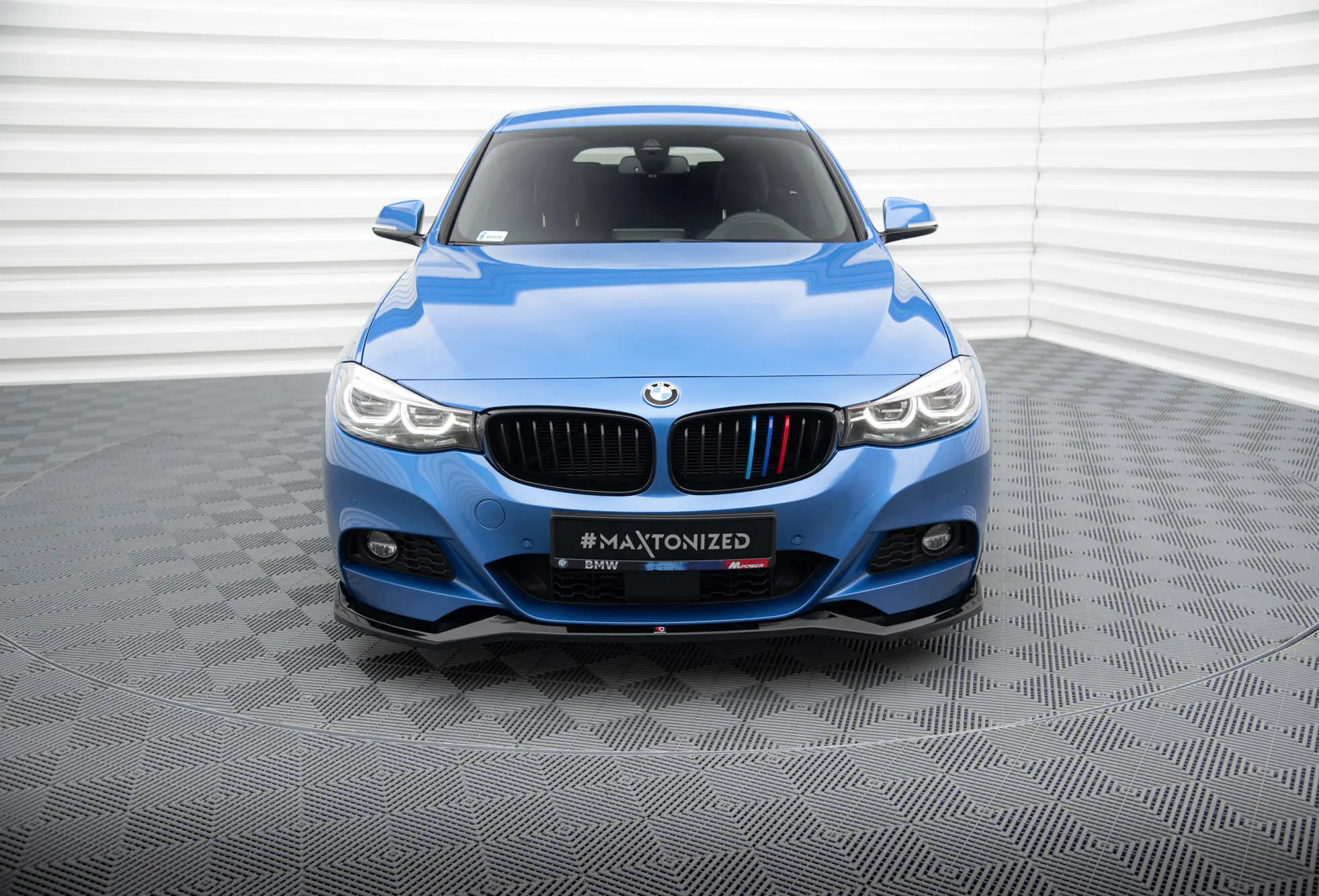 Frontspoiler BMW 3 GT (F34) M-Pakke 2013 - 2016 | V.2 Glossy Black Edition – bilde 4