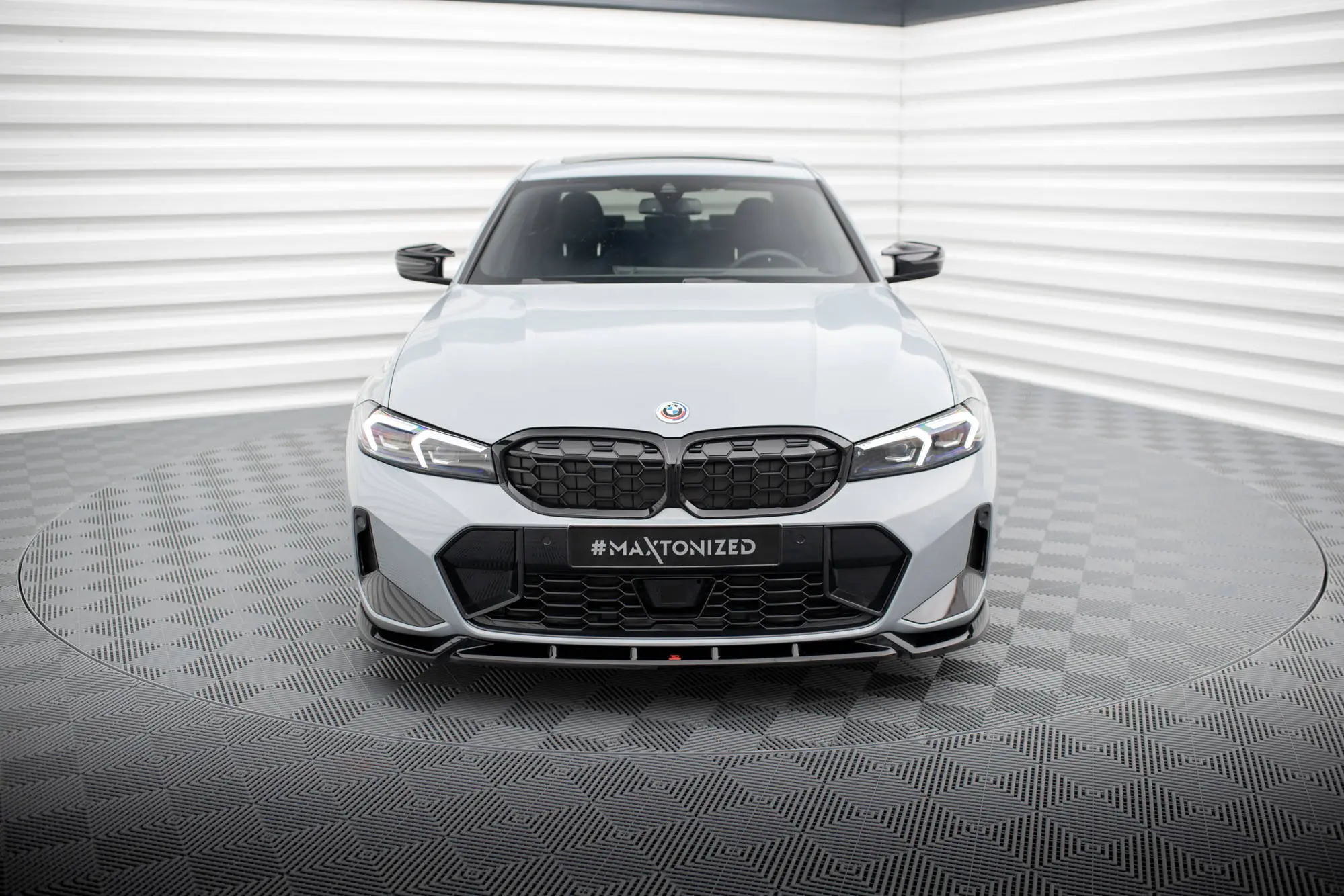 Frontspoiler BMW 3 M340i (G20 / G21) / BMW 3 (G20 / G21 ) M-Pakke LCI 2022-> | V.1 Glossy Black Edition