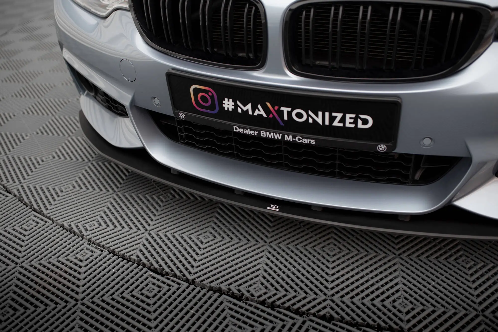 Frontspoiler BMW 4 Coupe (F32) M-Pakke 2013 - 2020 | Street Pro Black Edition Image 1