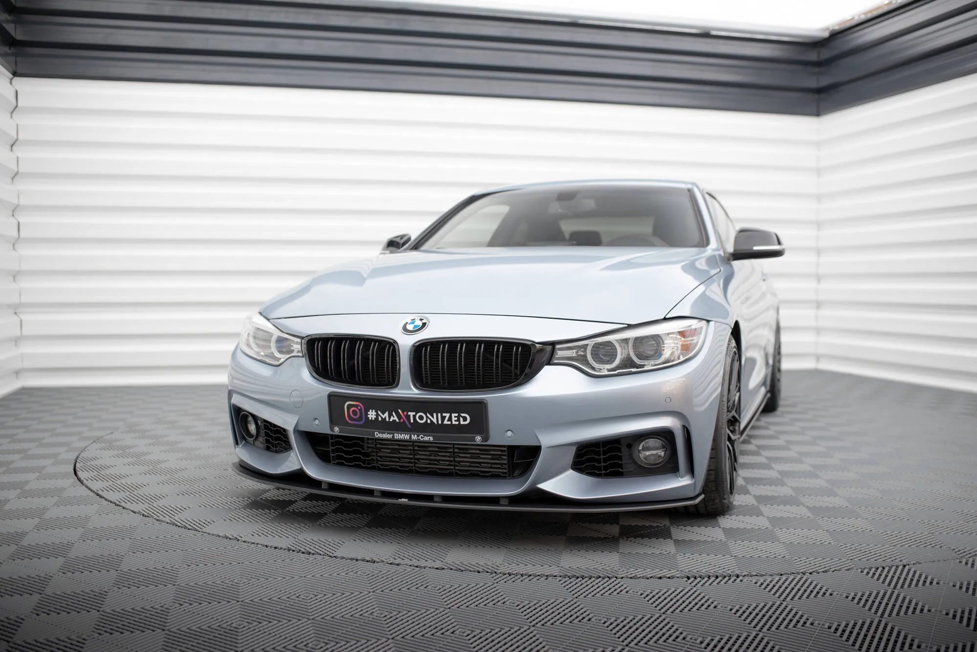 Frontspoiler BMW 4 Coupe (F32) M-Pakke 2013 - 2020 | Street Pro Black Edition