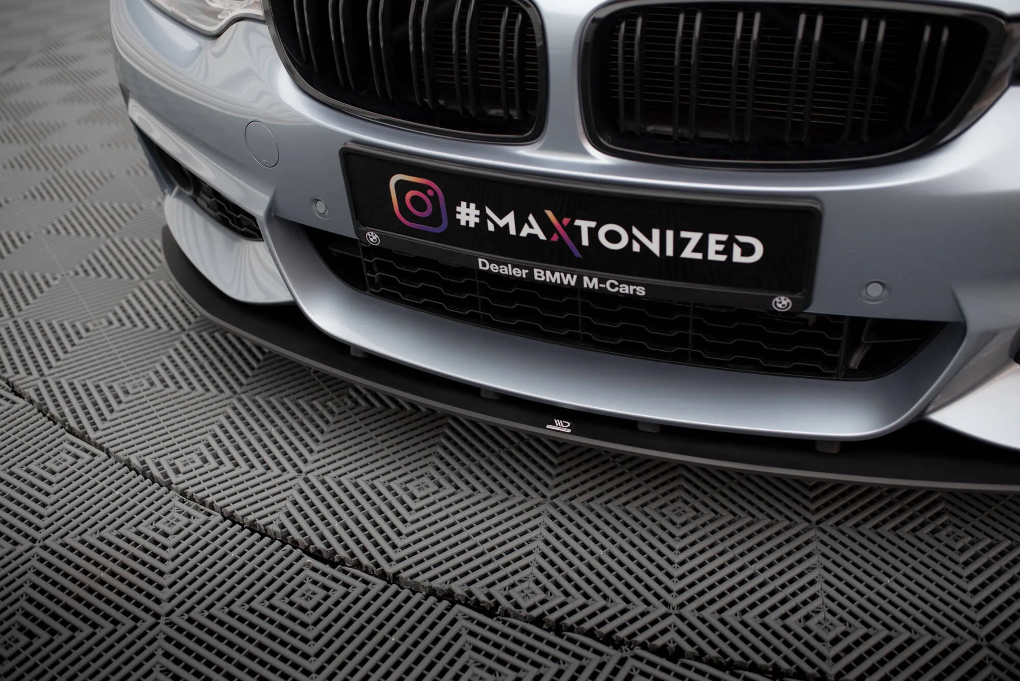 Frontspoiler BMW 4 Coupe (F32) M-Pakke 2013 - 2020 | Street Pro Black Edition – bilde 5