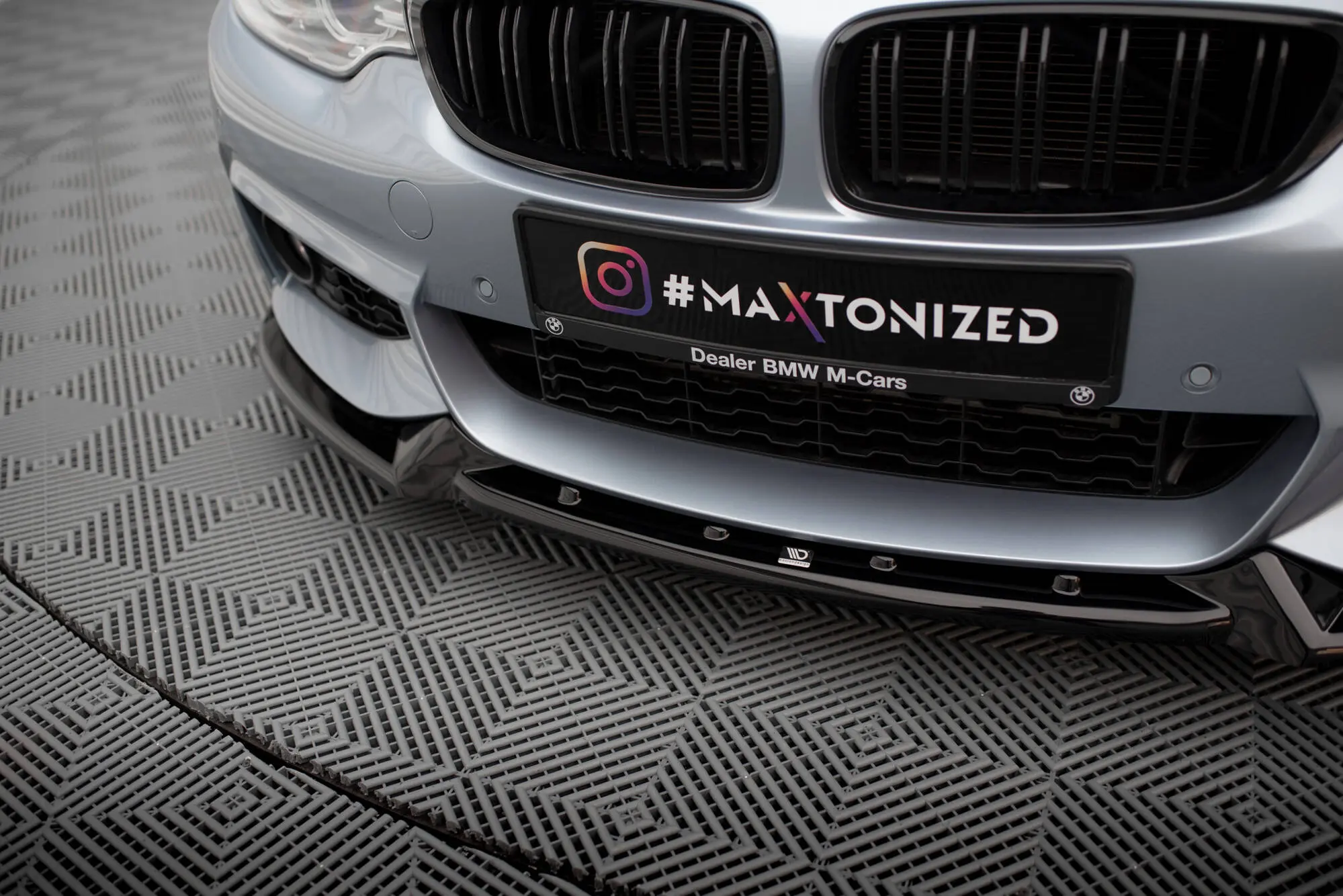 Frontspoiler BMW 4 Coupe (F32) M-Pakke 2013 - 2020 | V.4 Glossy Black Edition
