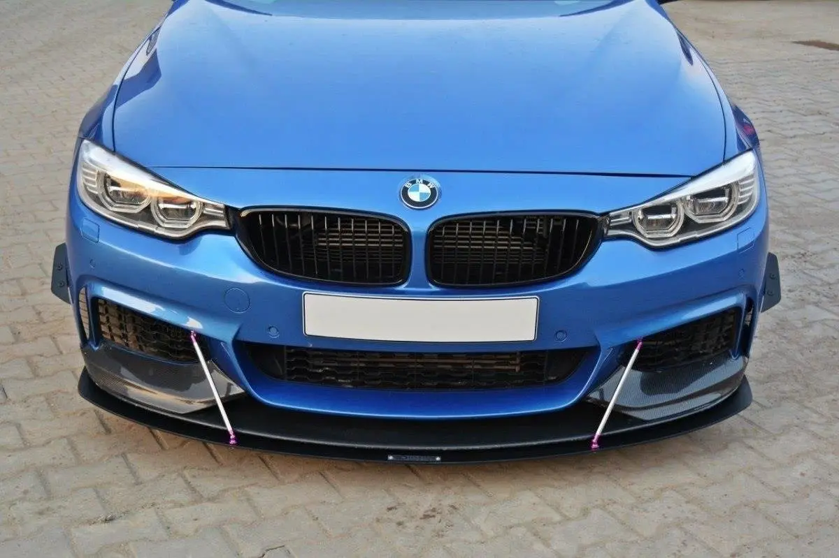 Frontspoiler BMW 4 (F32 / F33) M-Pakke / M-Performance 2013-2020 | V.3 Racing Black Edition