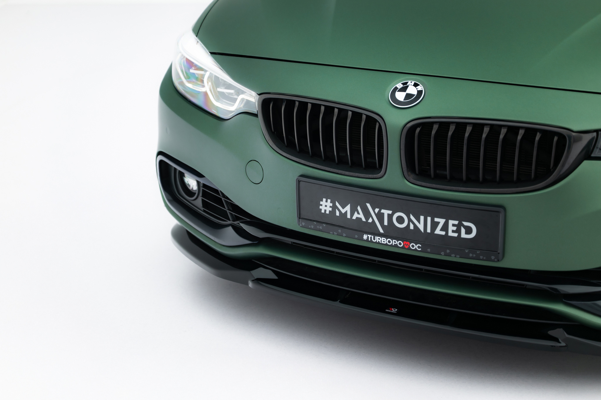 Frontspoiler BMW 4 (F33/F32) 2013 - 2020 | Sport Glossy Black Edition – bilde 2