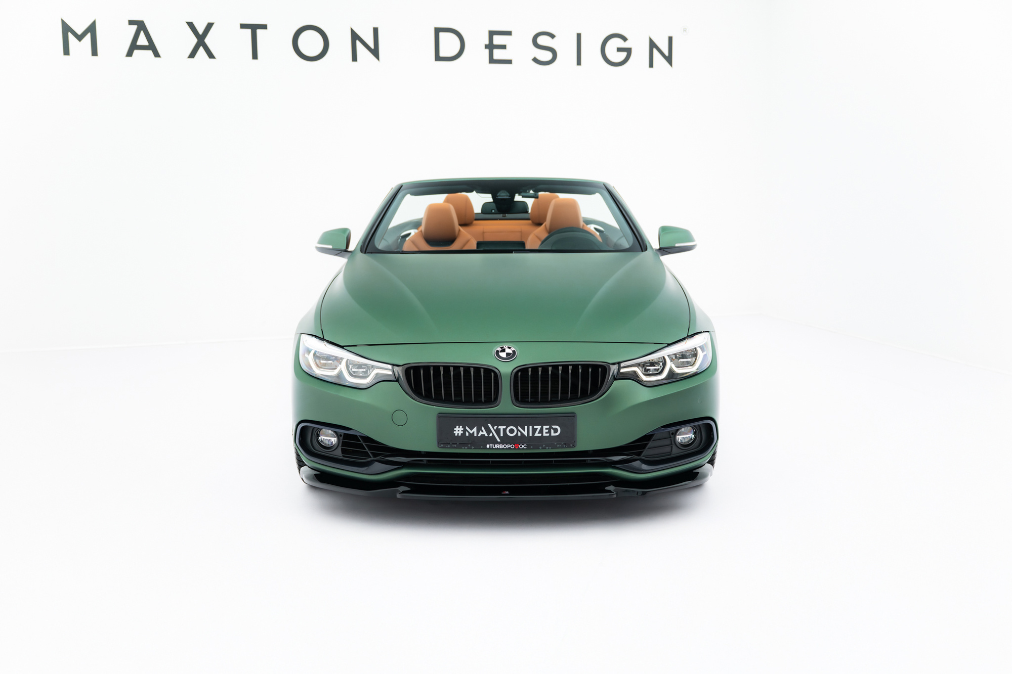 Frontspoiler BMW 4 (F33/F32) 2013 - 2020 | Sport Glossy Black Edition – bilde 3