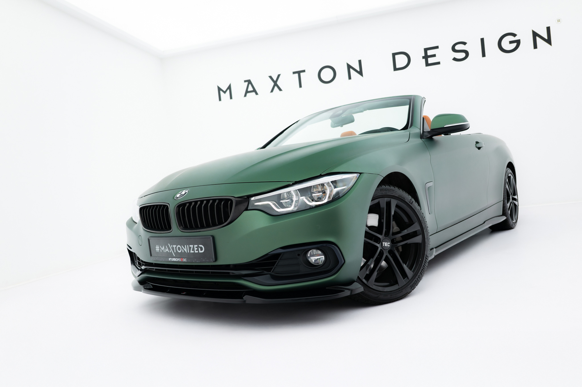 Frontspoiler BMW 4 (F33/F32) 2013 - 2020 | Sport Glossy Black Edition – bilde 4