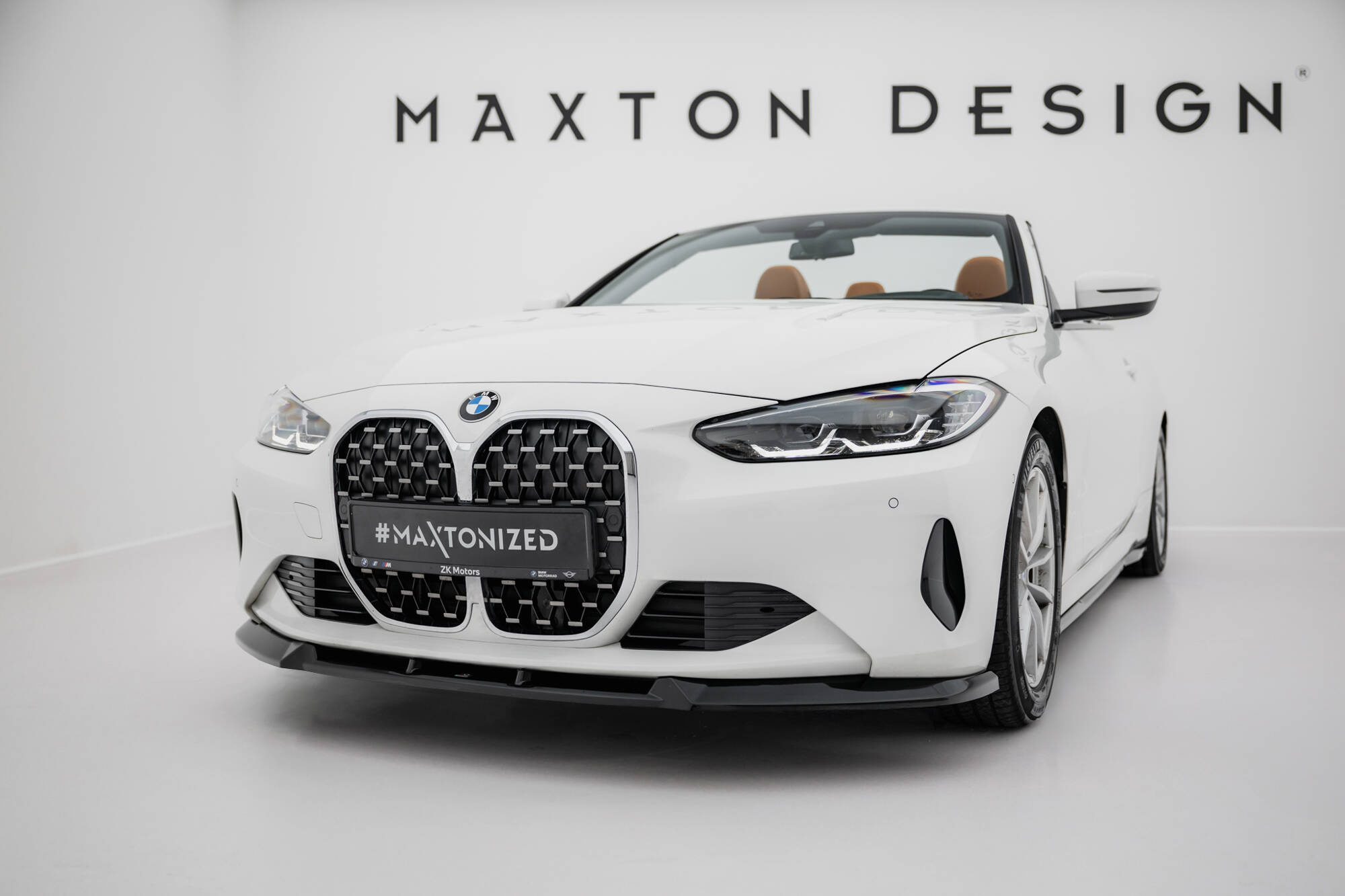 Frontspoiler BMW 4 (G22/G23) 2020 -> | Sport Glossy Black Edition