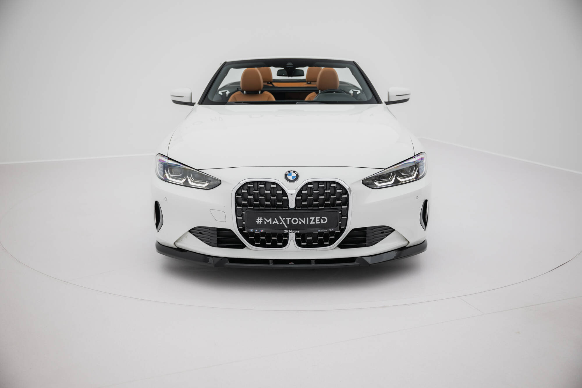 Frontspoiler BMW 4 (G22/G23) 2020 -> | Sport Glossy Black Edition – bilde 2