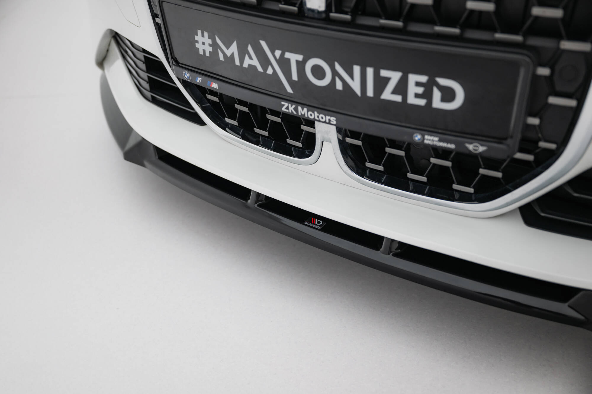Frontspoiler BMW 4 (G22/G23) 2020 -> | Sport Glossy Black Edition – bilde 3