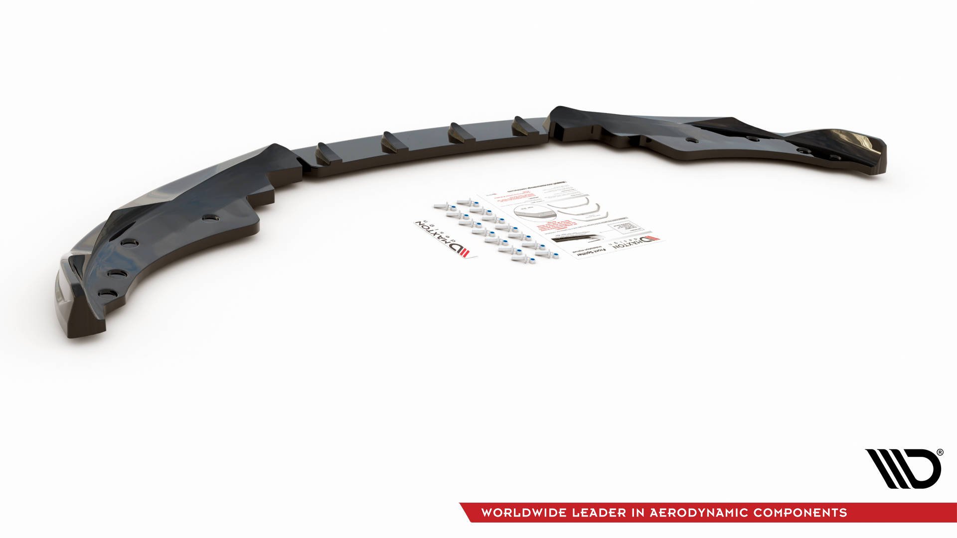 Frontspoiler BMW 4 (G22 / G23) M-Pakke 2020-> | V.2 Glossy Black Edition – bilde 5