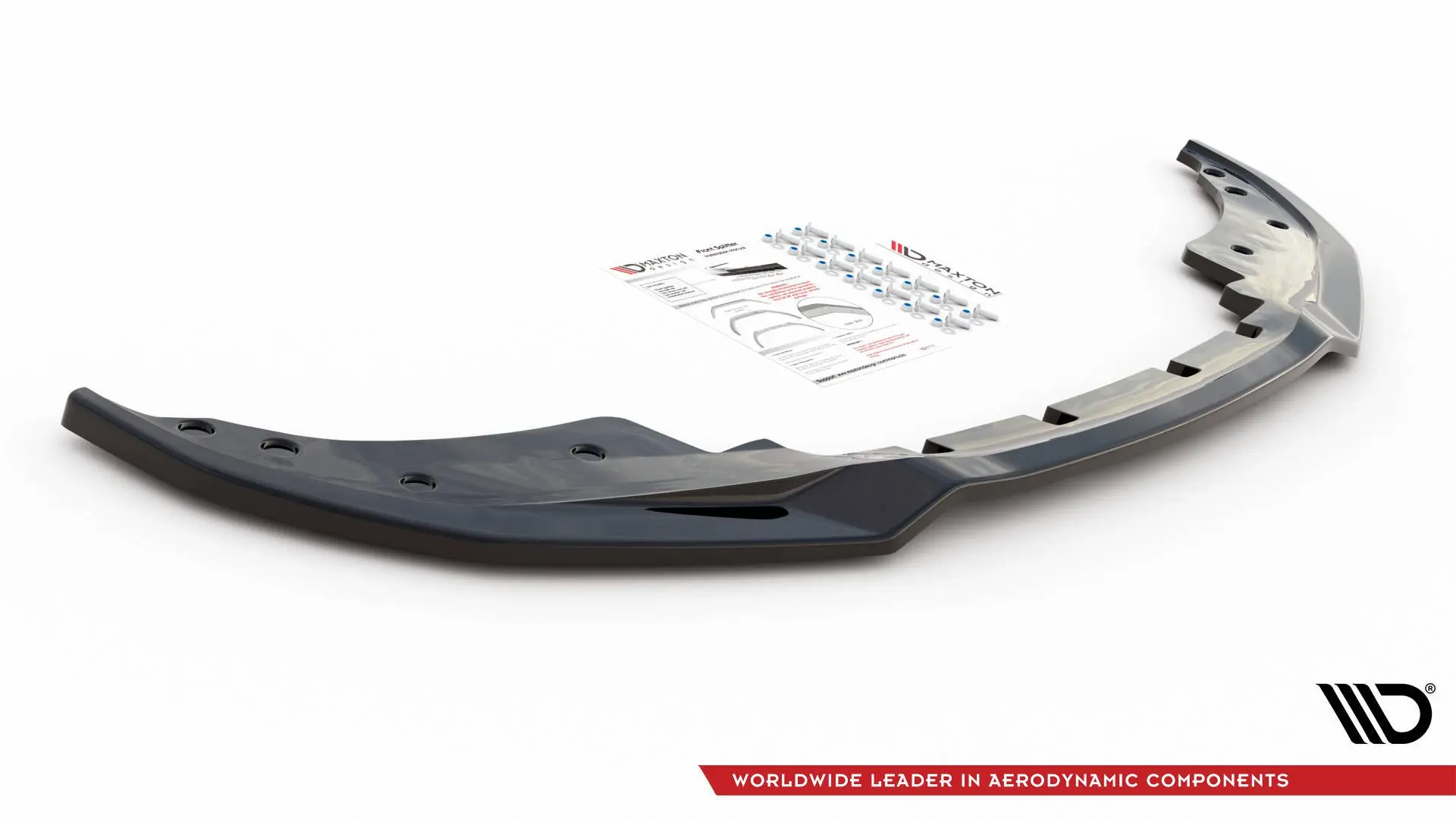 Frontspoiler BMW 4 (G22 / G23) M-Pakke 2020-> | V.3 Glossy Black Edition – bilde 4