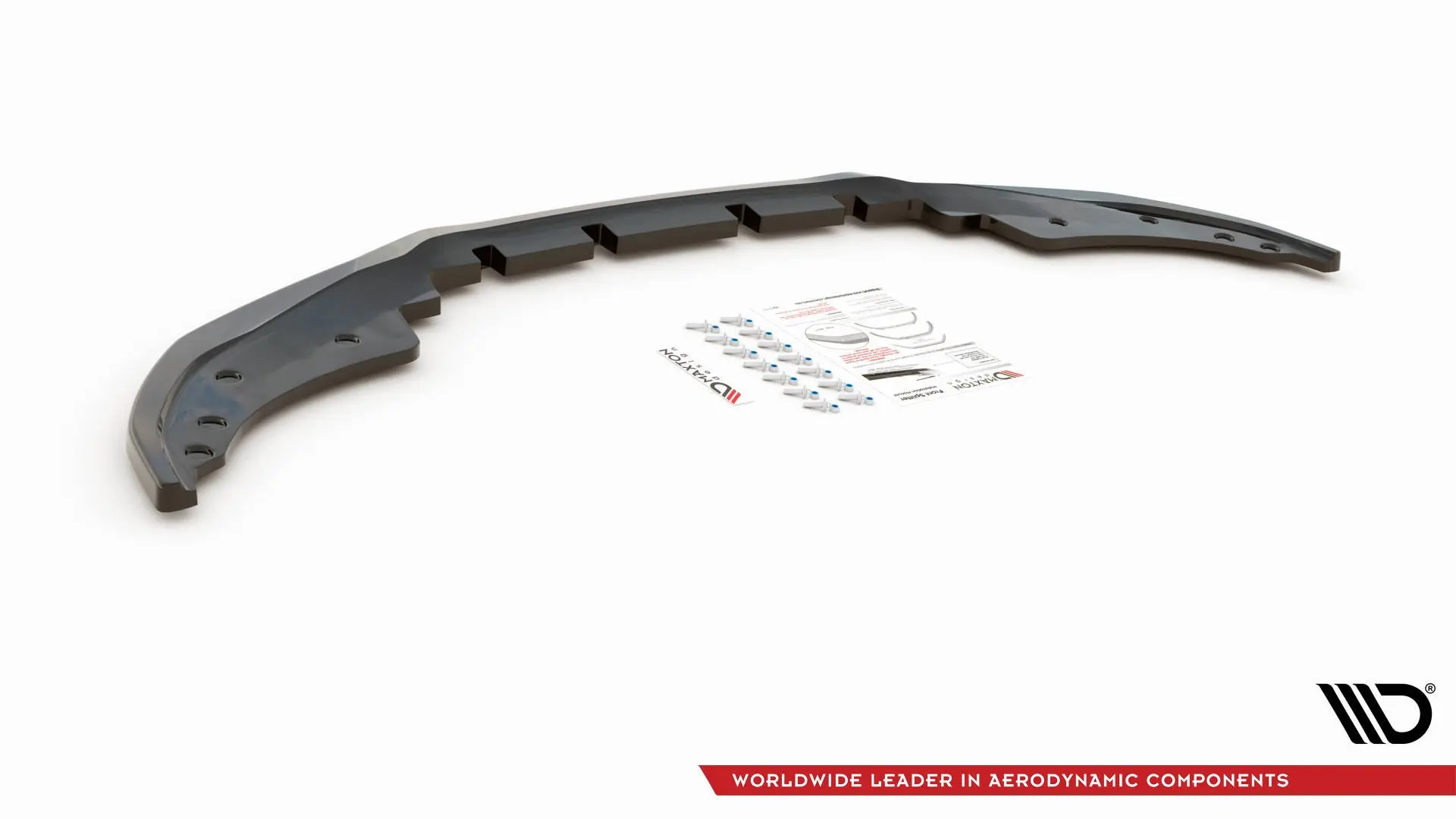 Frontspoiler BMW 4 (G22 / G23) M-Pakke 2020-> | V.3 Glossy Black Edition – bilde 5