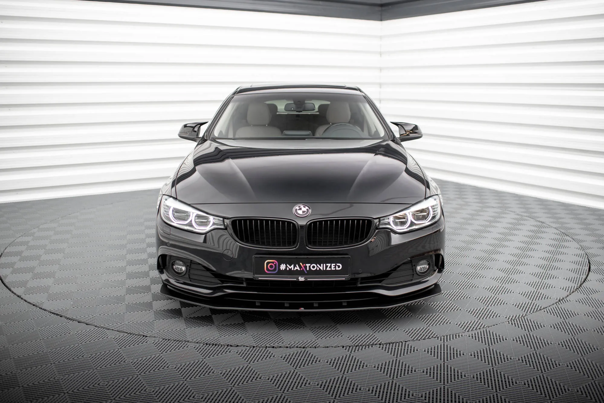 Frontspoiler BMW 4 Gran Coupe (F36) 2014-2017 | Street Pro Black Edition