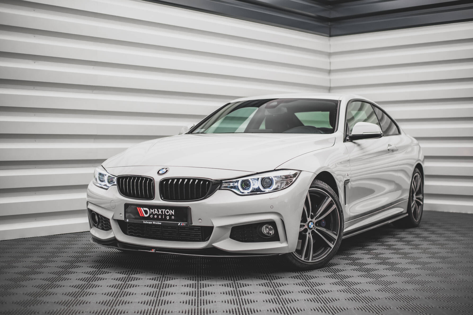 Frontspoiler BMW 4 M-Pack (F32/F33/F36) 2013 - 2020 | Sport Glossy Black Edition