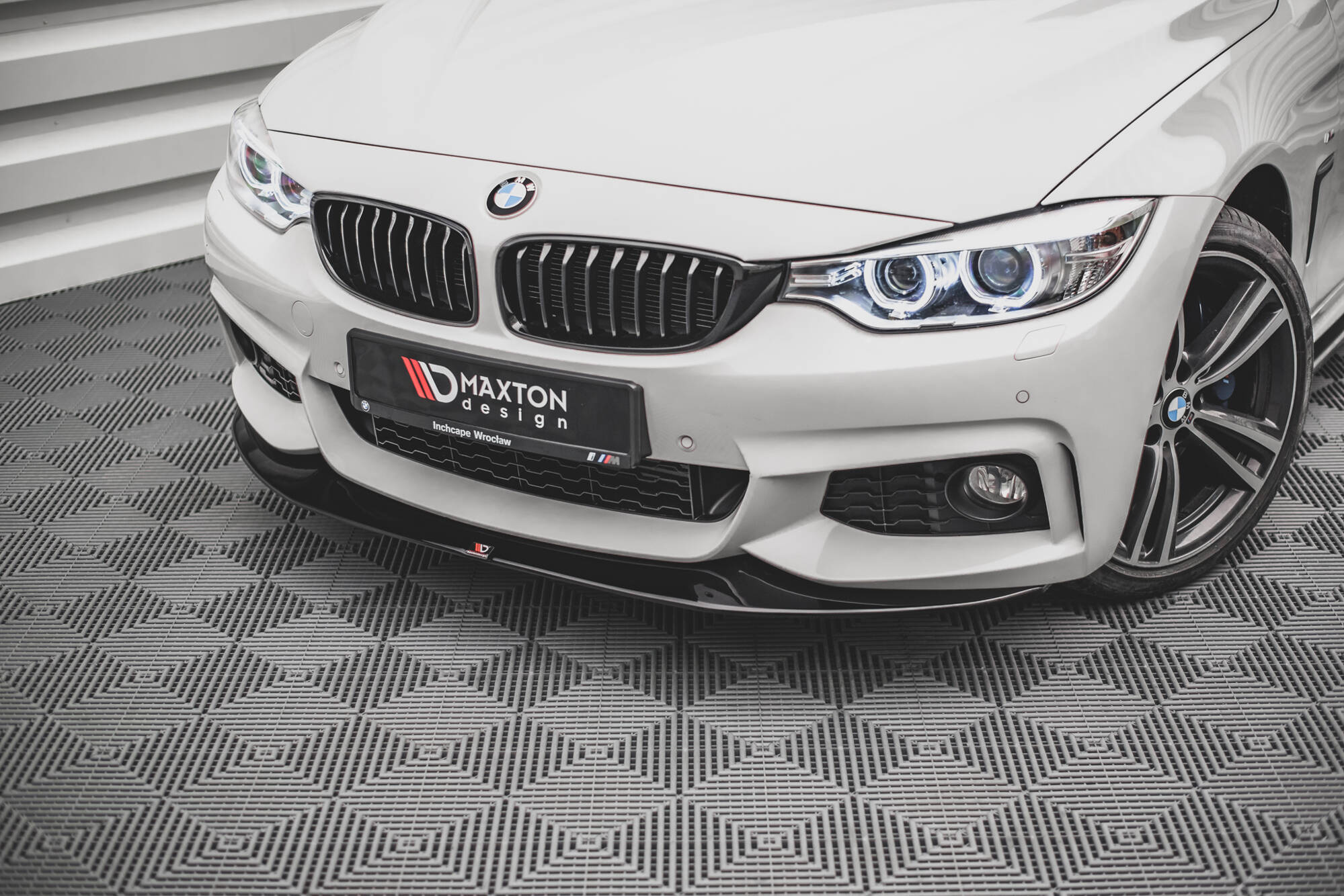 Frontspoiler BMW 4 M-Pack (F32/F33/F36) 2013 - 2020 | Sport Glossy Black Edition – bilde 2