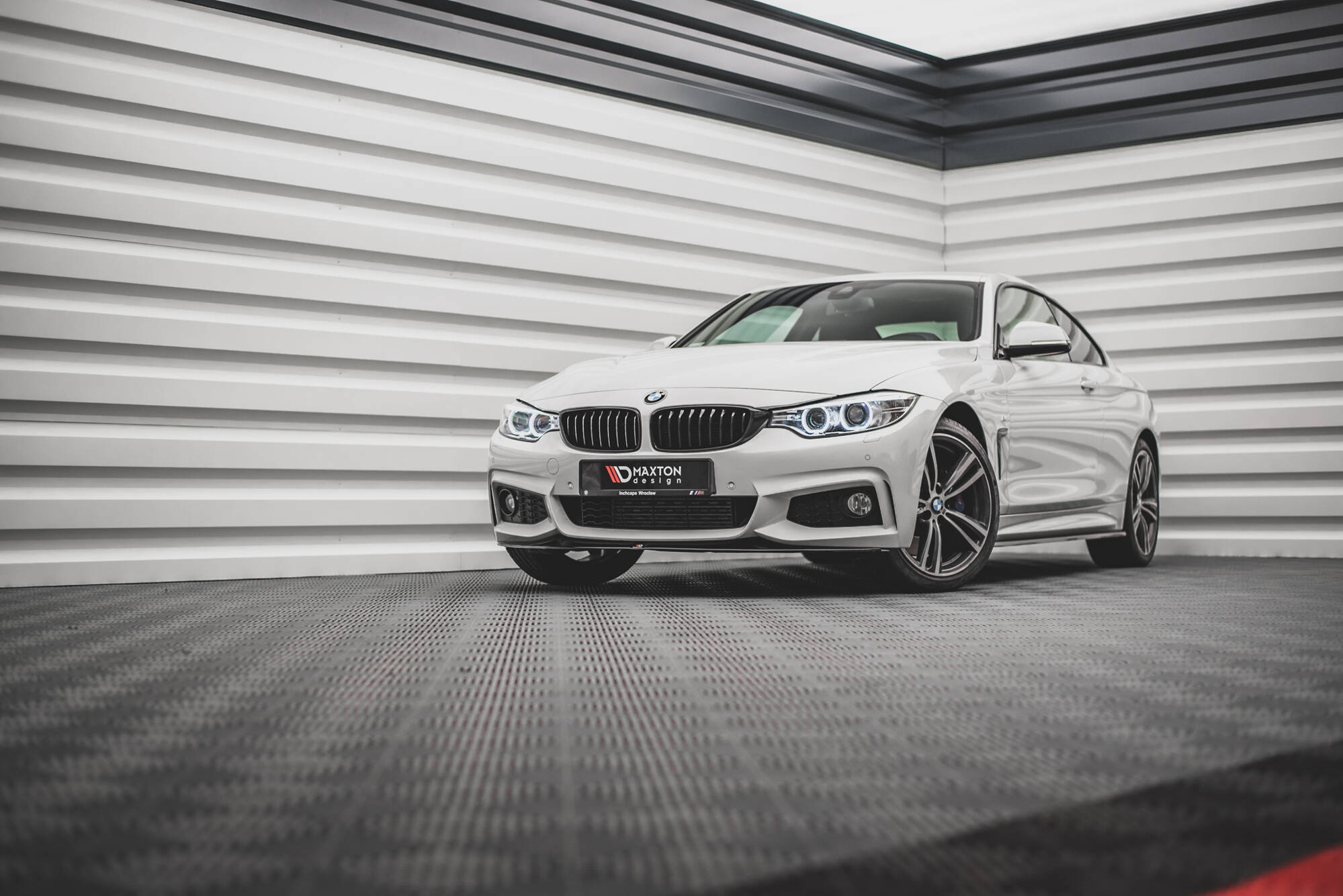 Frontspoiler BMW 4 M-Pack (F32/F33/F36) 2013 - 2020 | Sport Glossy Black Edition – bilde 4