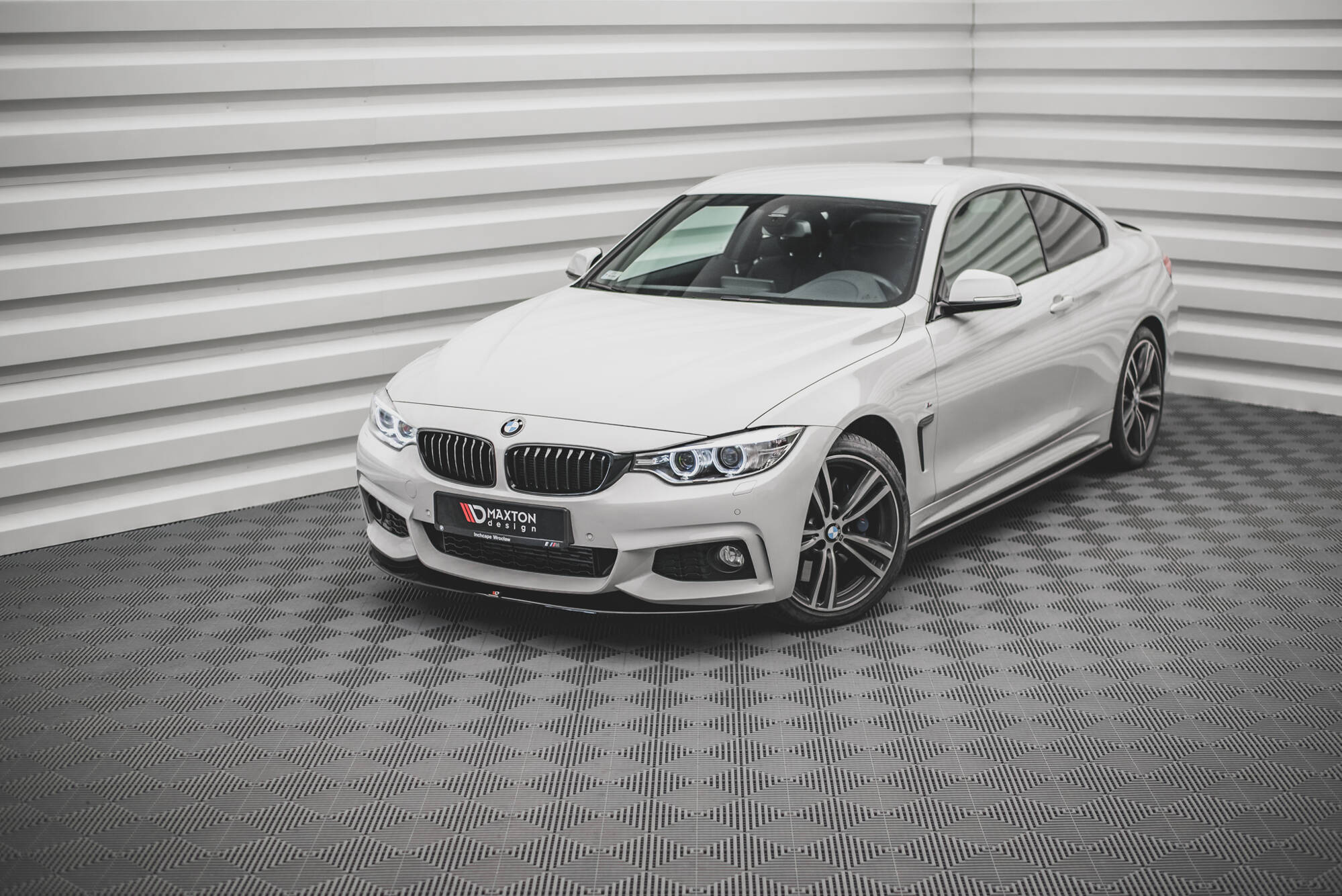 Frontspoiler BMW 4 M-Pack (F32/F33/F36) 2013 - 2020 | Sport Glossy Black Edition – bilde 5