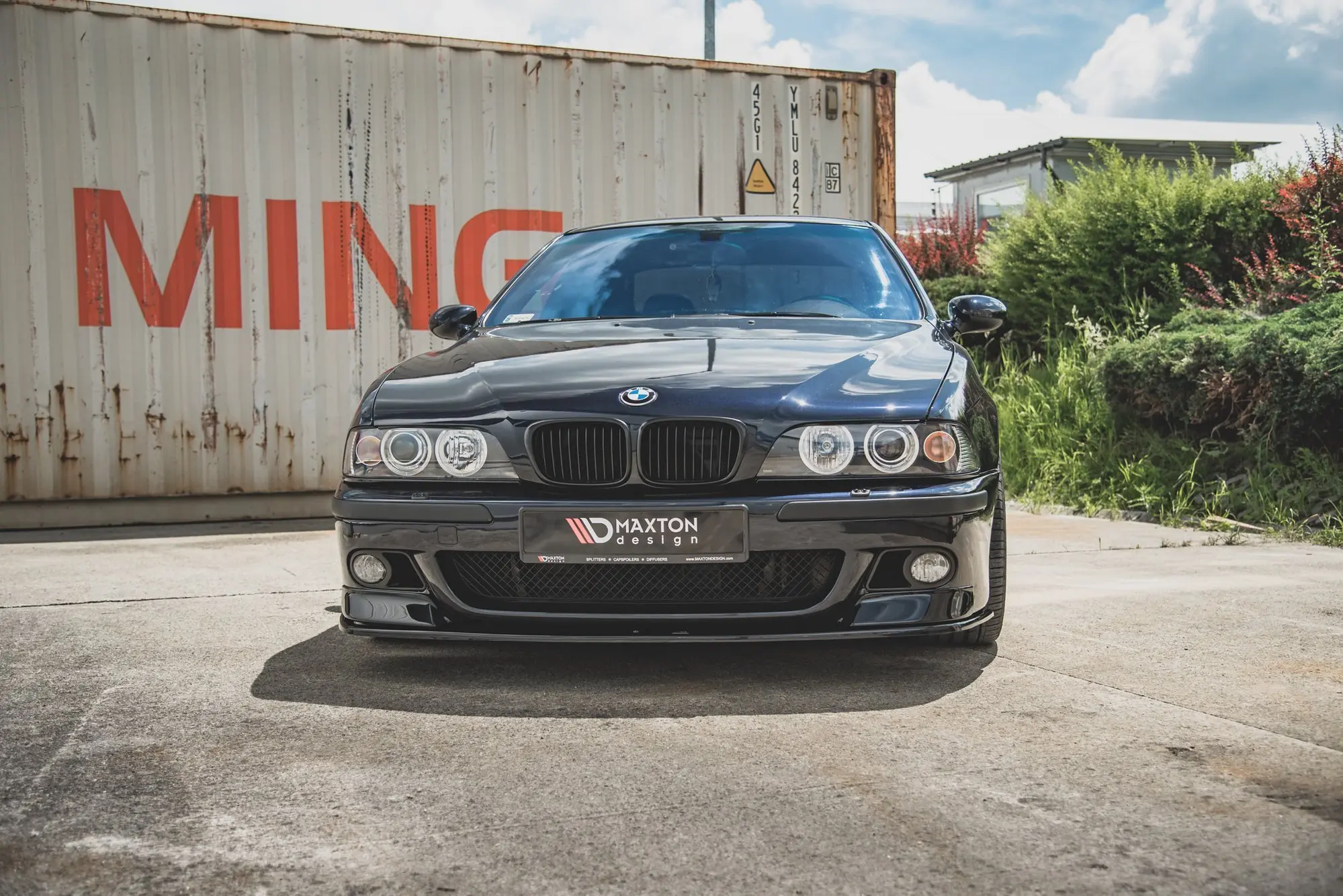 Frontspoiler BMW 5 (E39) M-Pakke / M5 (E39) 1998-2003 | Glossy Black Edition