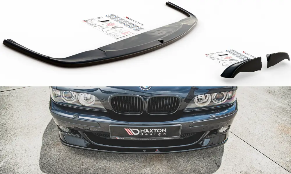 Frontspoiler BMW 5 (E39) M-Pakke / M5 (E39) 1998-2003 | Glossy Black Edition – bilde 2