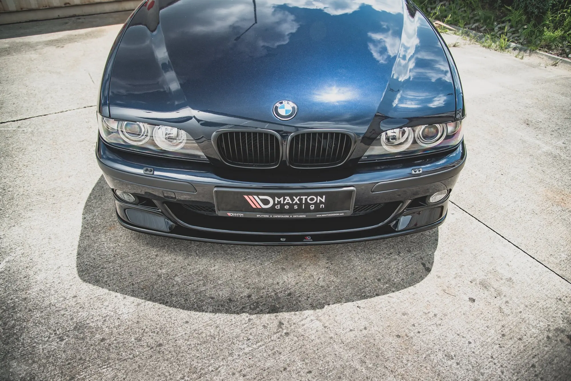 Frontspoiler BMW 5 (E39) M-Pakke / M5 (E39) 1998-2003 | Glossy Black Edition – bilde 3