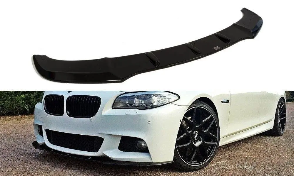 Frontspoiler BMW 5 (F10/F11) M-Pakke 2010 - 2017 | V.1 Glossy Black Edition – bilde 4